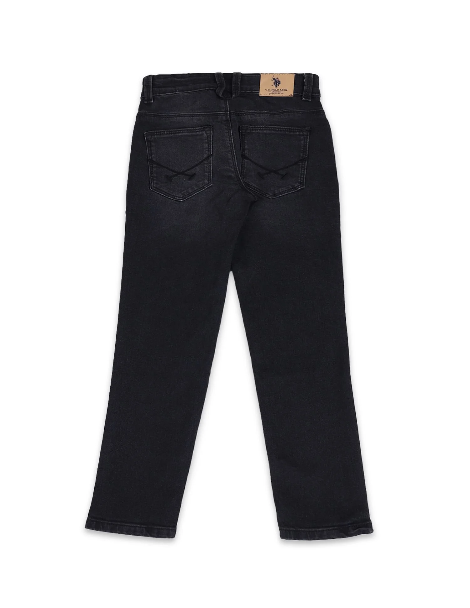Slim Fit Stone Washed Jeans - Image 6