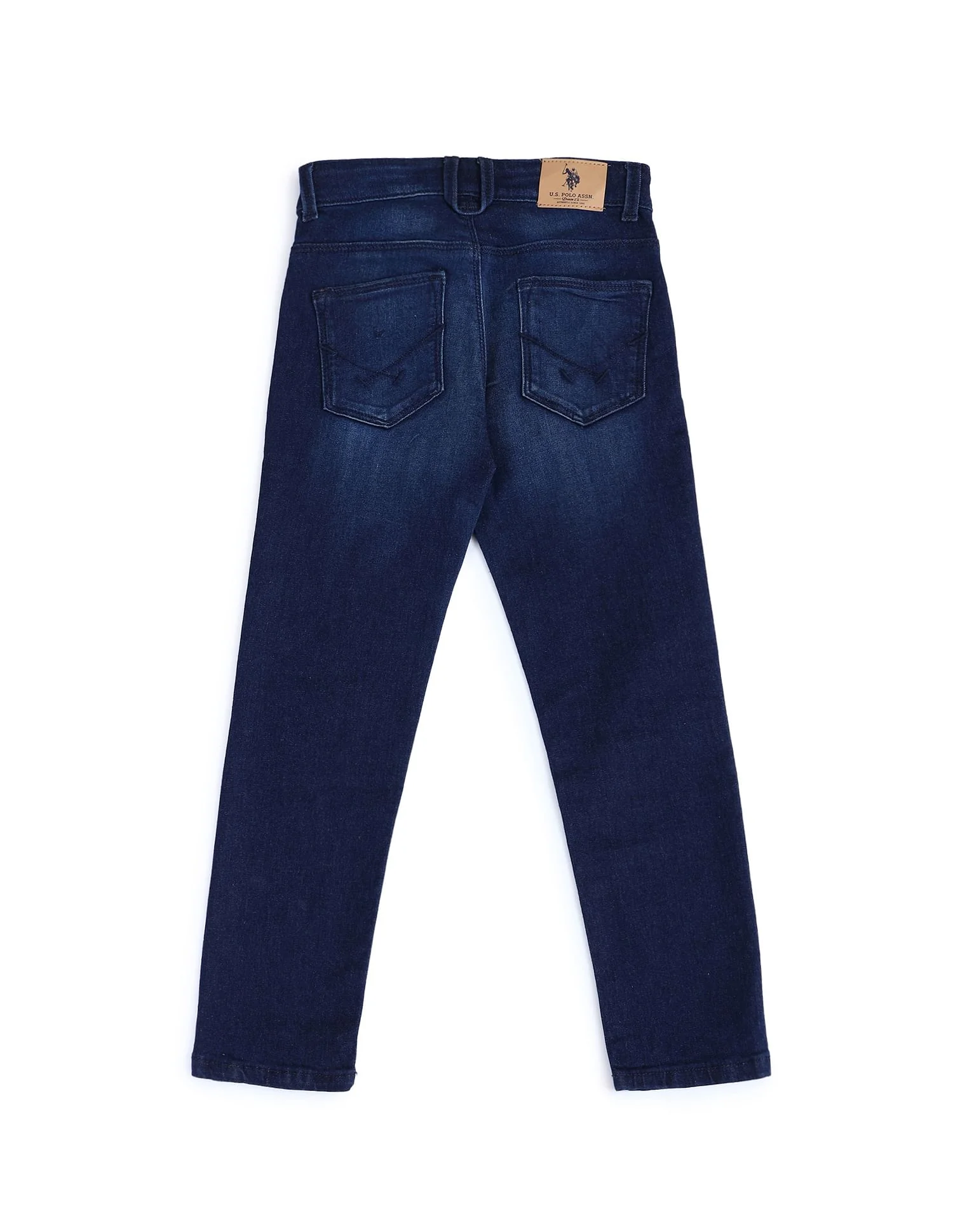 Slim Fit Stone Washed Jeans - Image 6