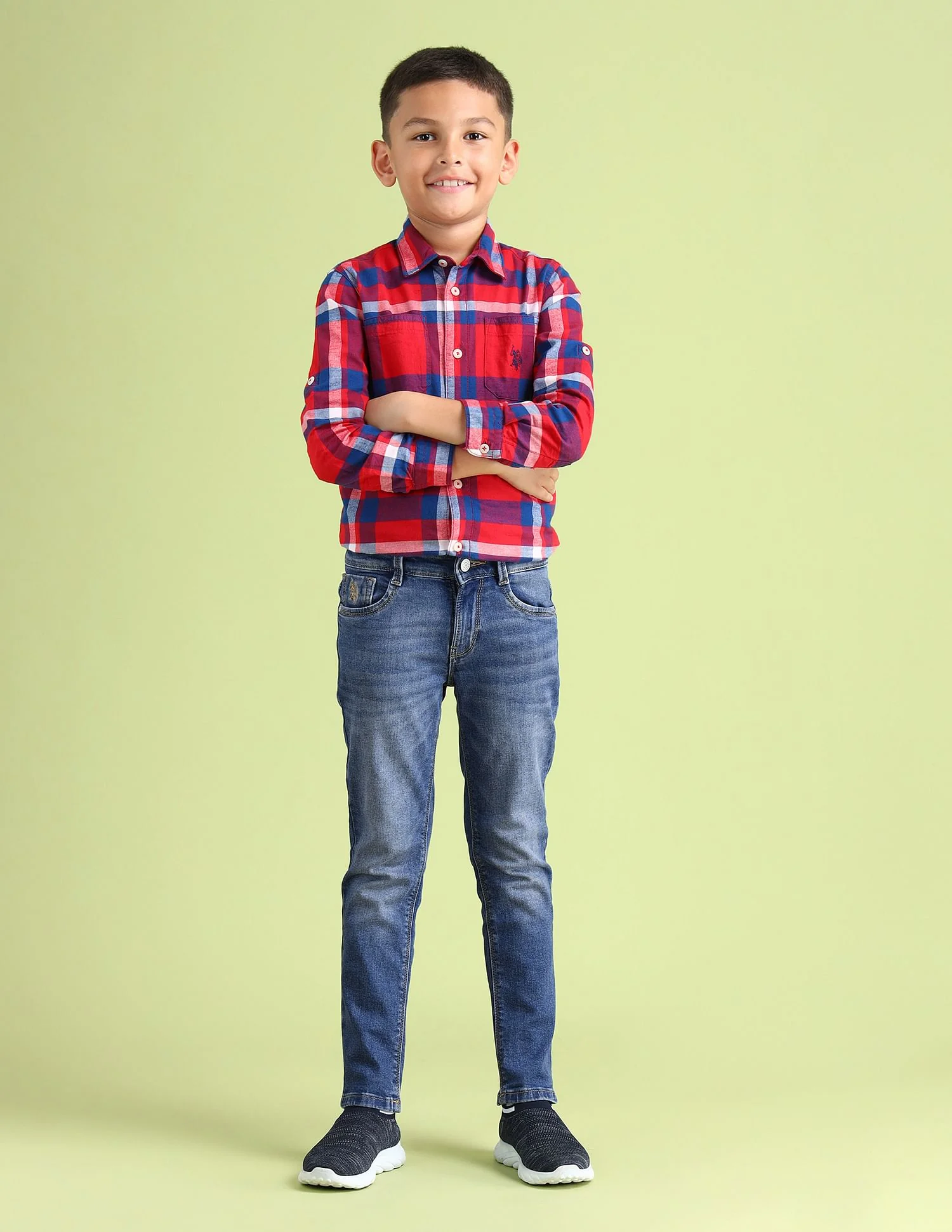 Slim Fit Stone Washed Jeans - Image 3