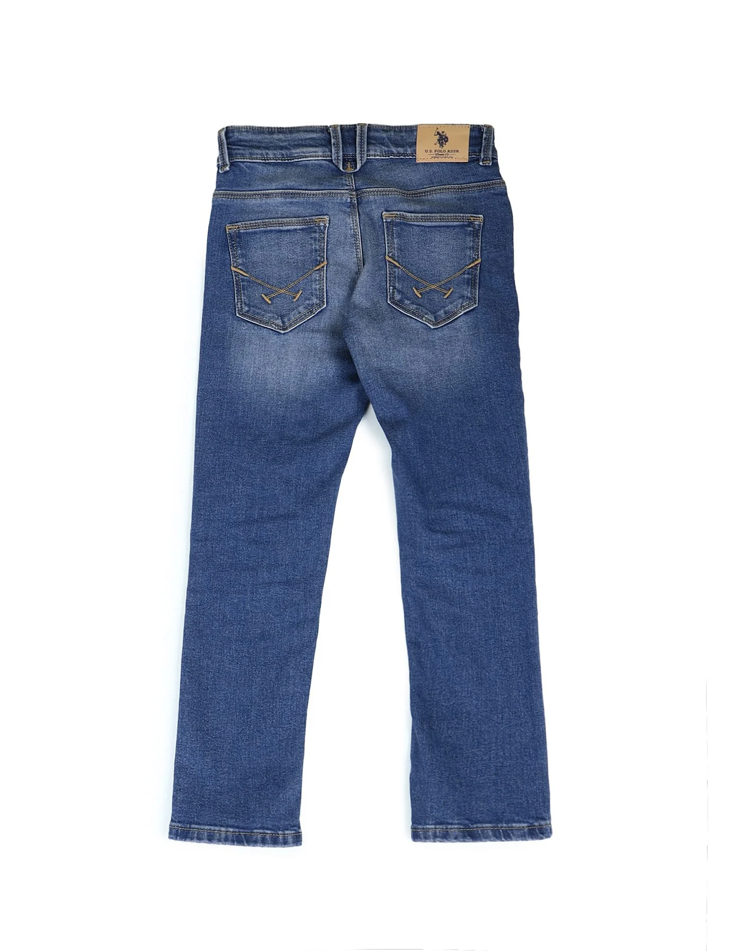 Slim Fit Stone Washed Jeans - Image 6