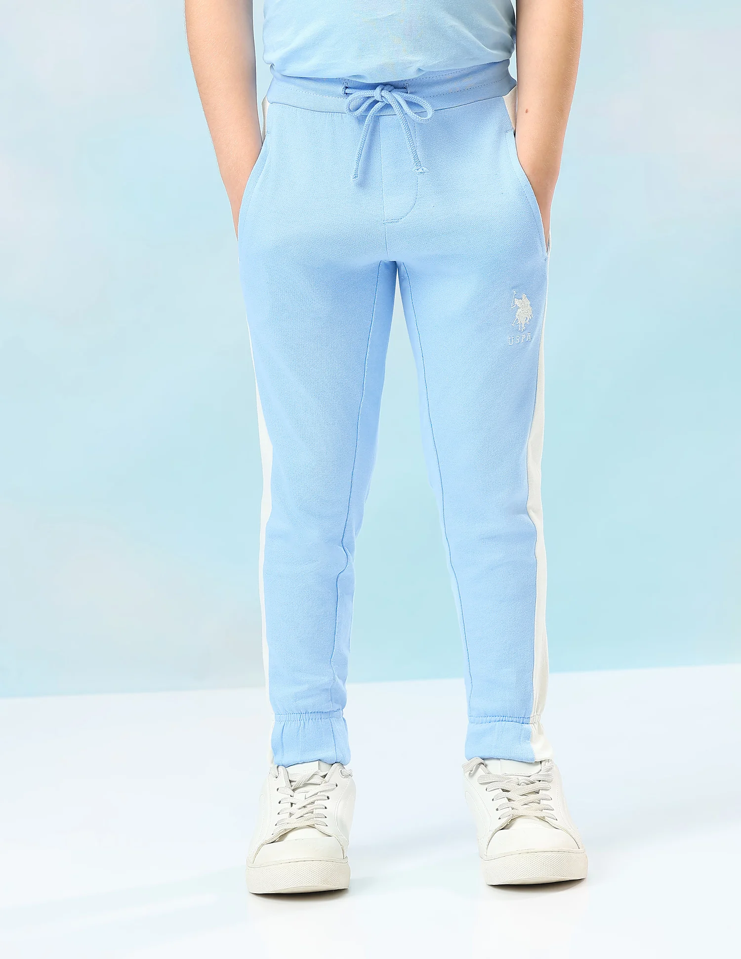 Solid Mid Rise Joggers - Image 6