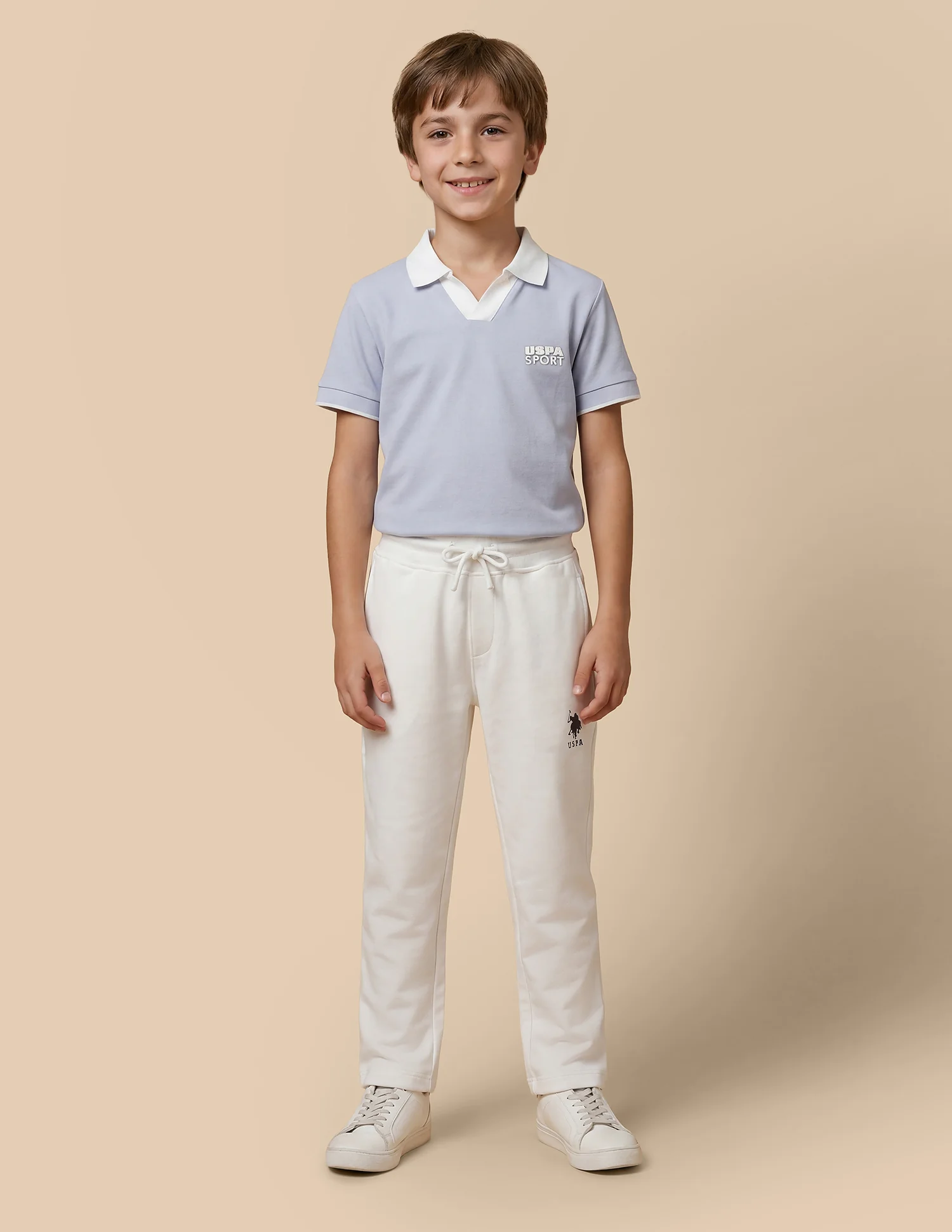 Solid Mid Rise Track Pants - Image 3