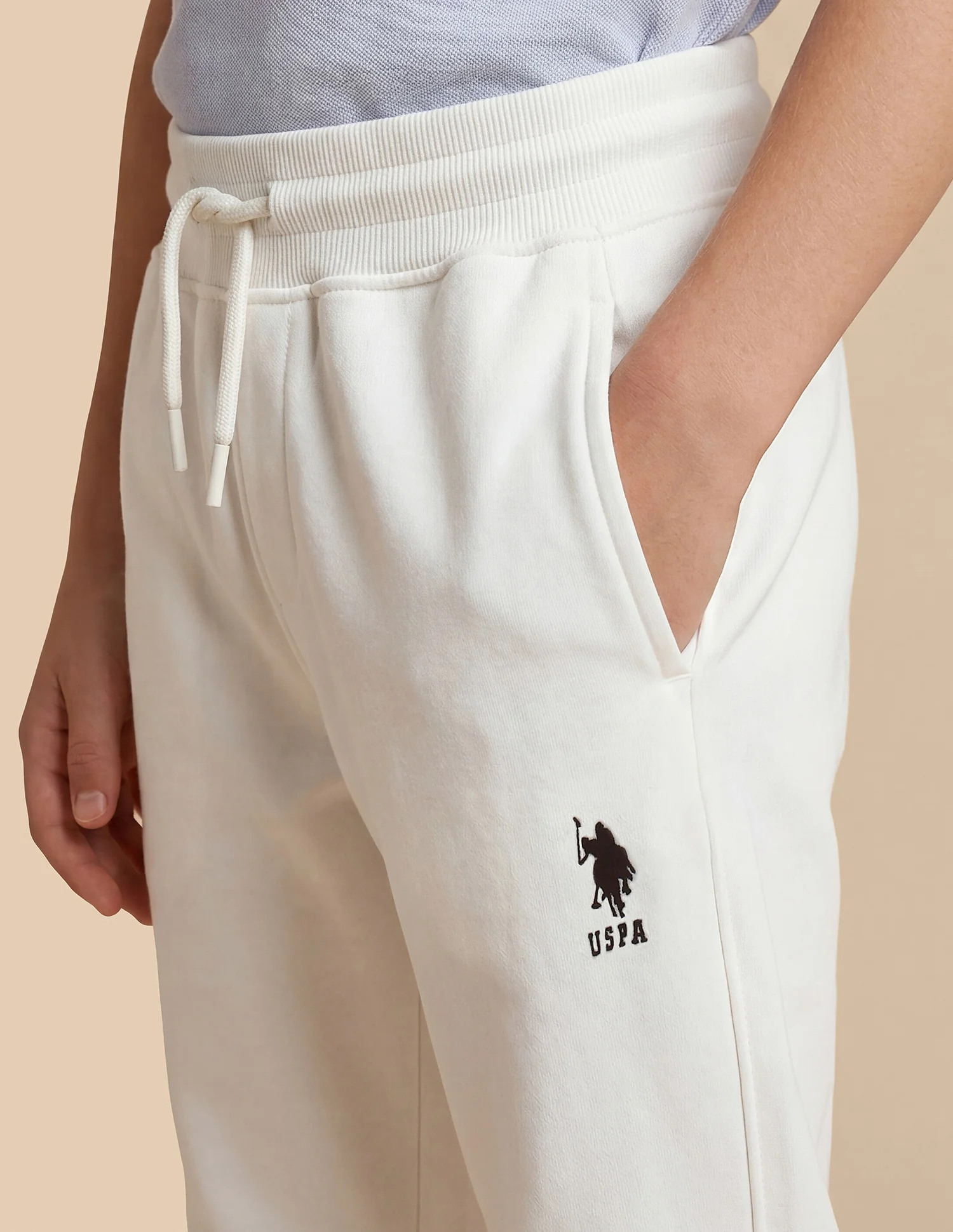 Solid Mid Rise Track Pants - Image 6