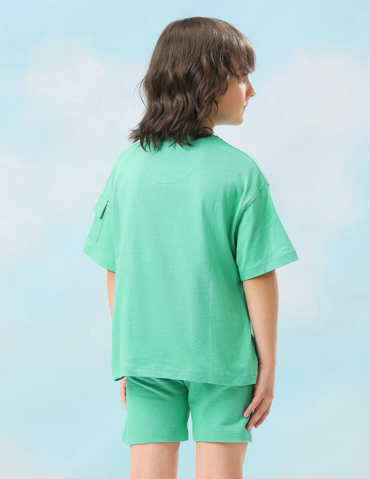 Solid Oversized Fit T-Shirt - Image 5