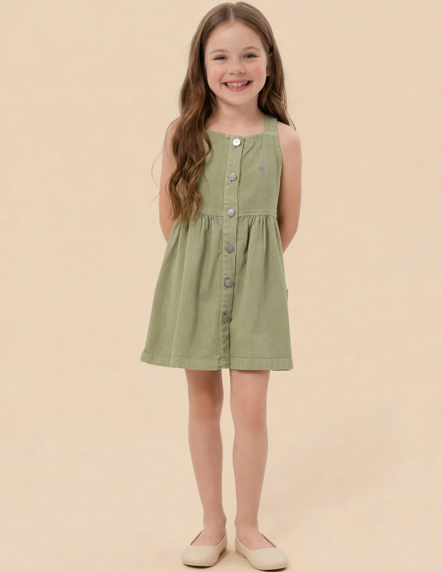 Solid Regular Fit Dress - Image 3