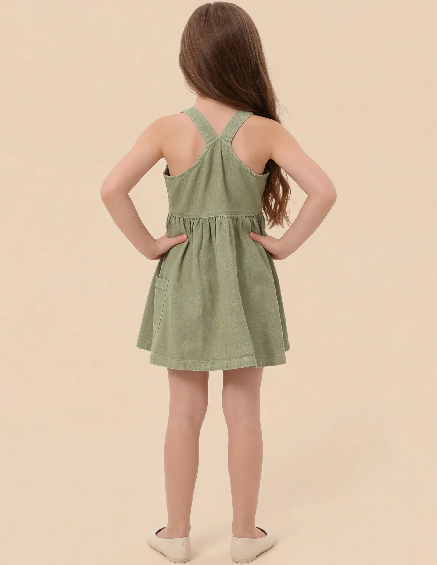 Solid Regular Fit Dress - Image 4