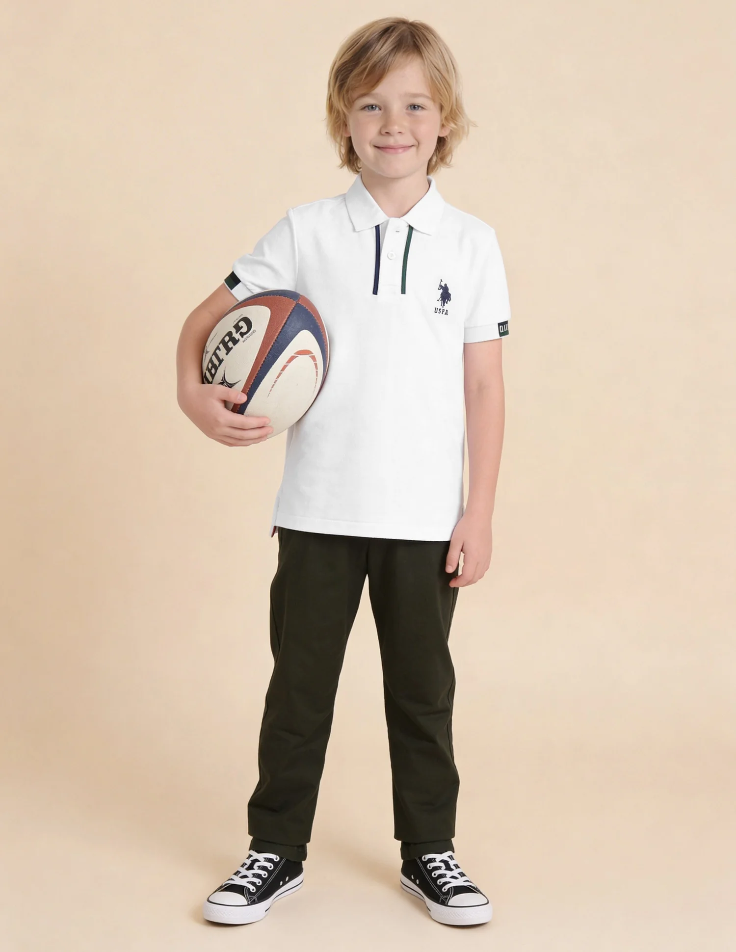 Solid Regular Fit Polo Shirt