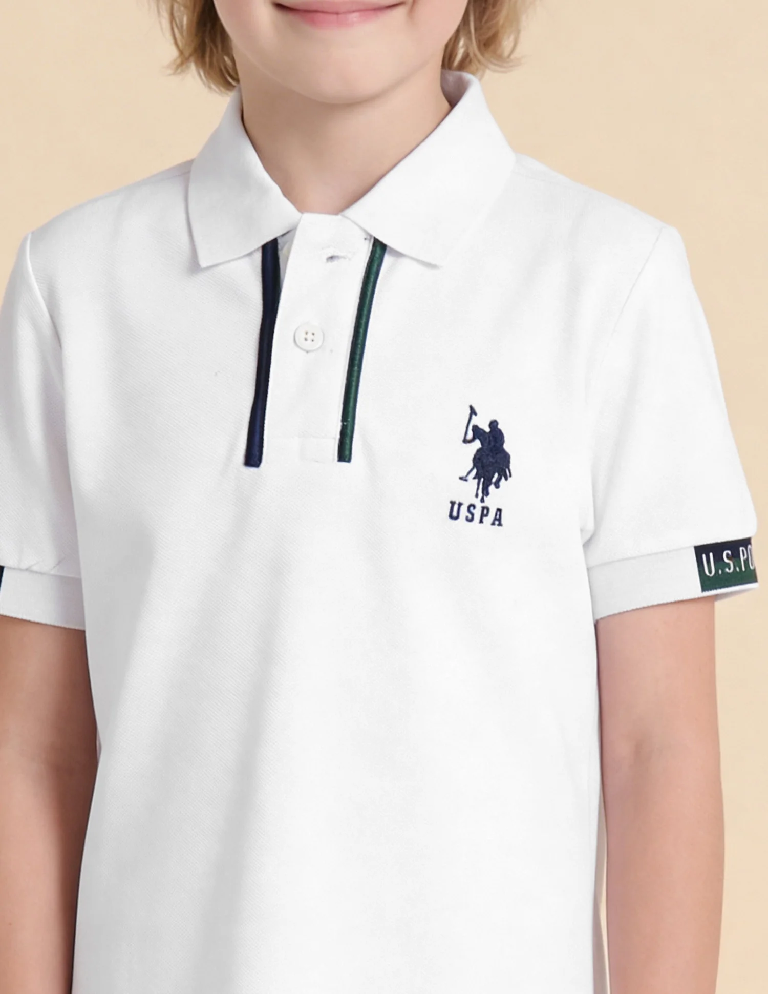Solid Regular Fit Polo Shirt - Image 6