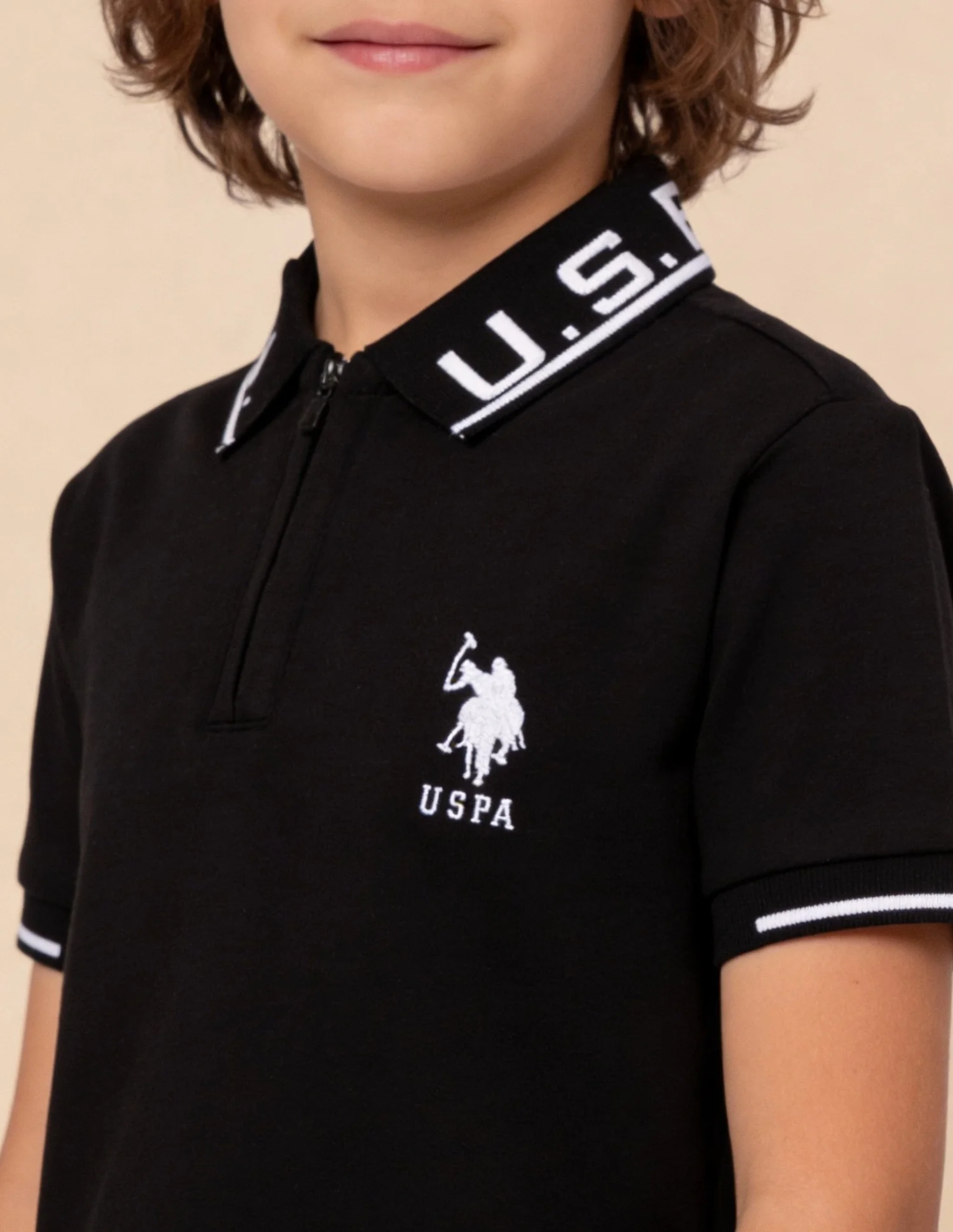 Solid Regular Fit Polo Shirt - Image 6
