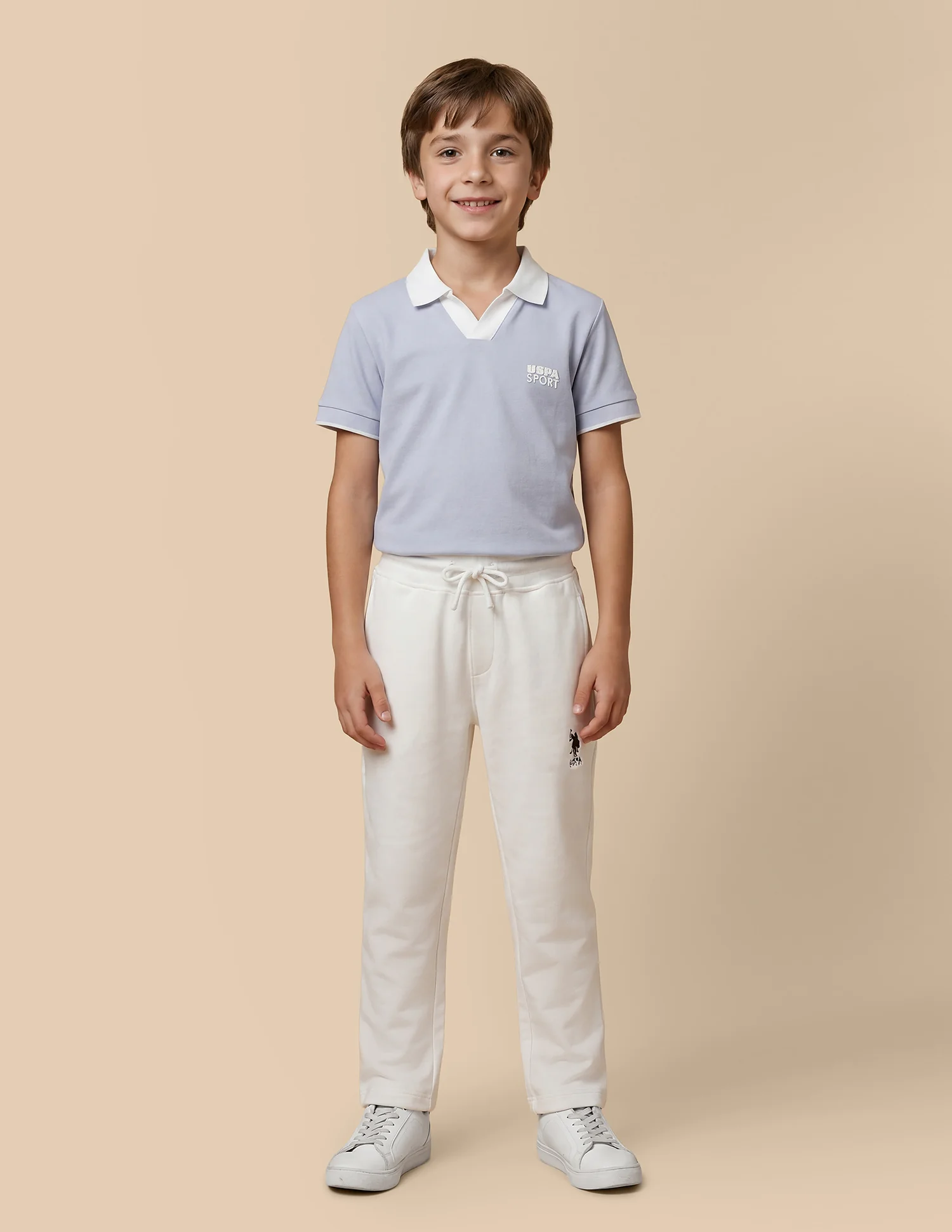 Solid Regular Fit Polo Shirt - Image 3