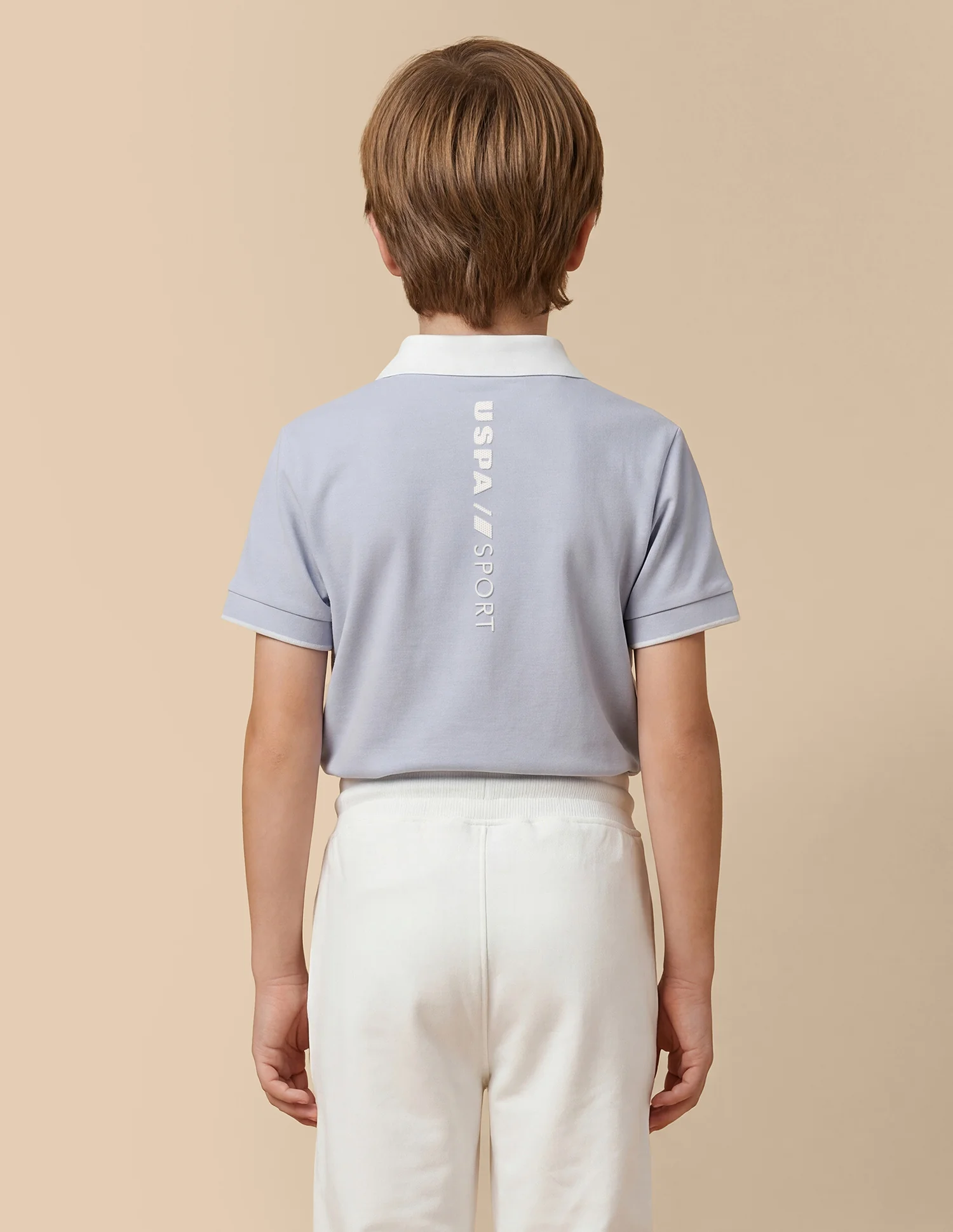 Solid Regular Fit Polo Shirt - Image 4