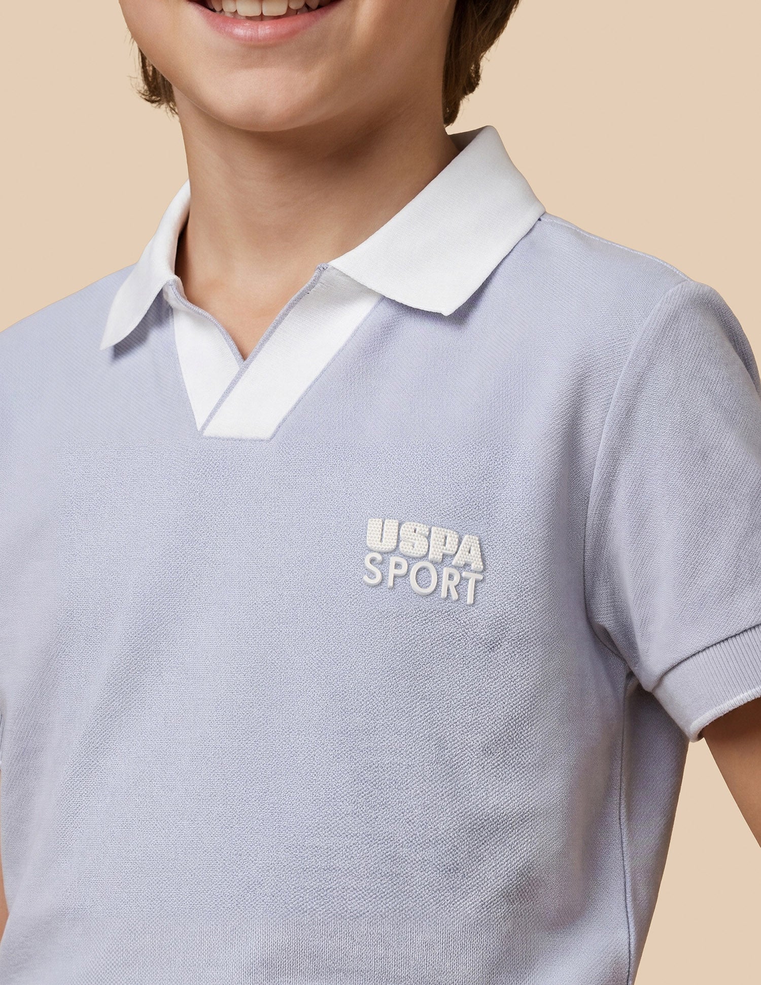 Solid Regular Fit Polo Shirt - Image 6