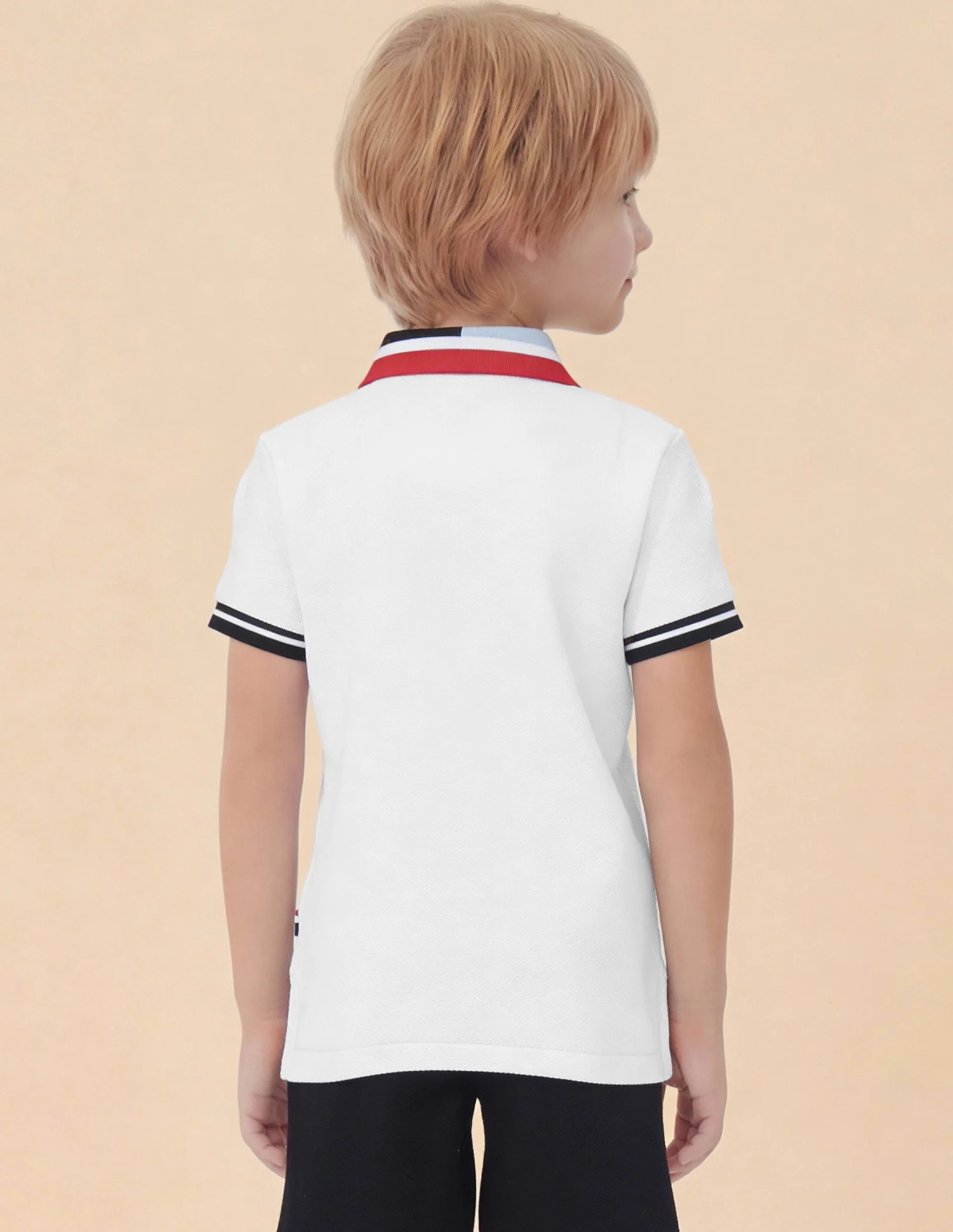 Solid Regular Fit Polo Shirt - Image 5