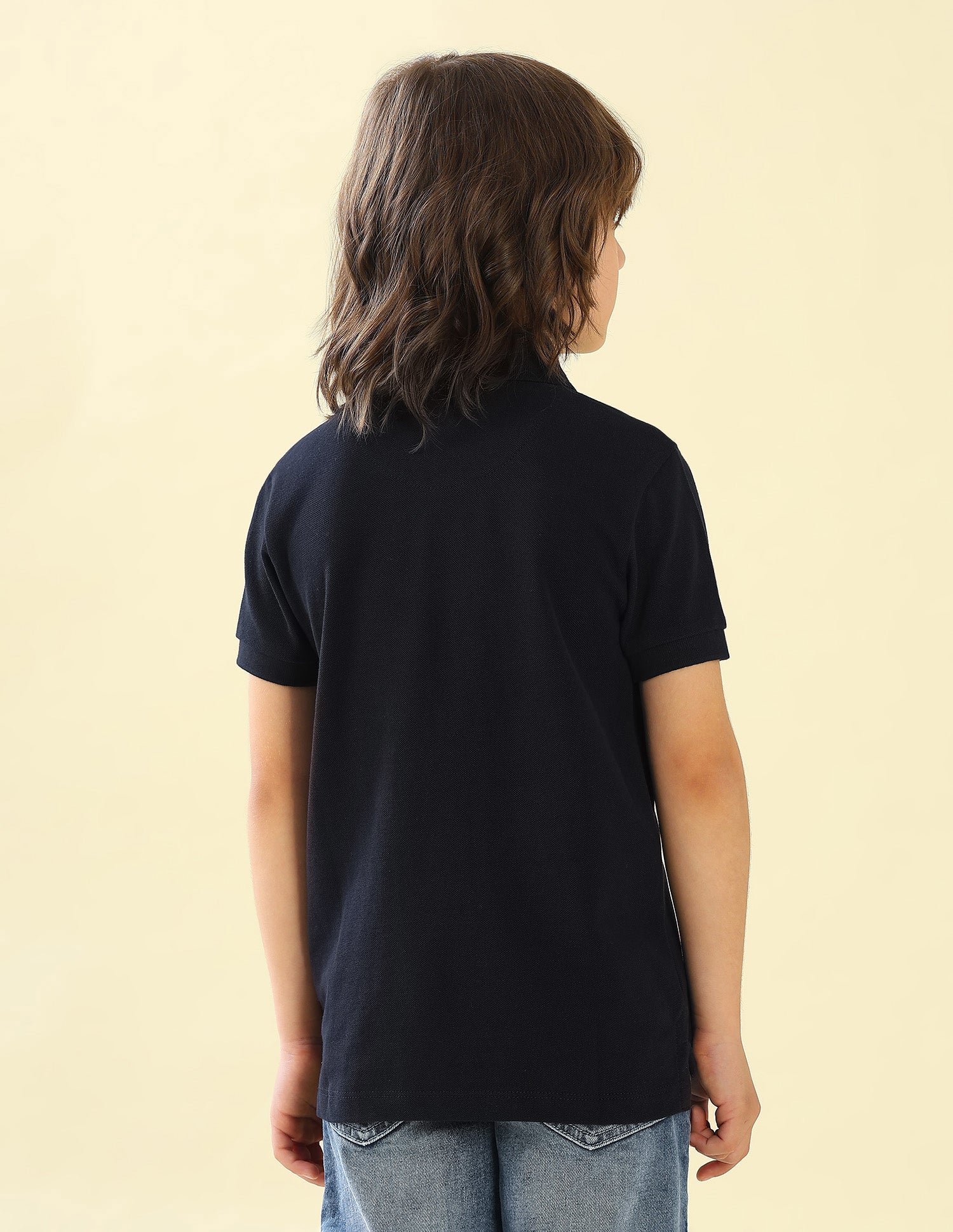 Solid Regular Fit Polo Shirt - Image 5