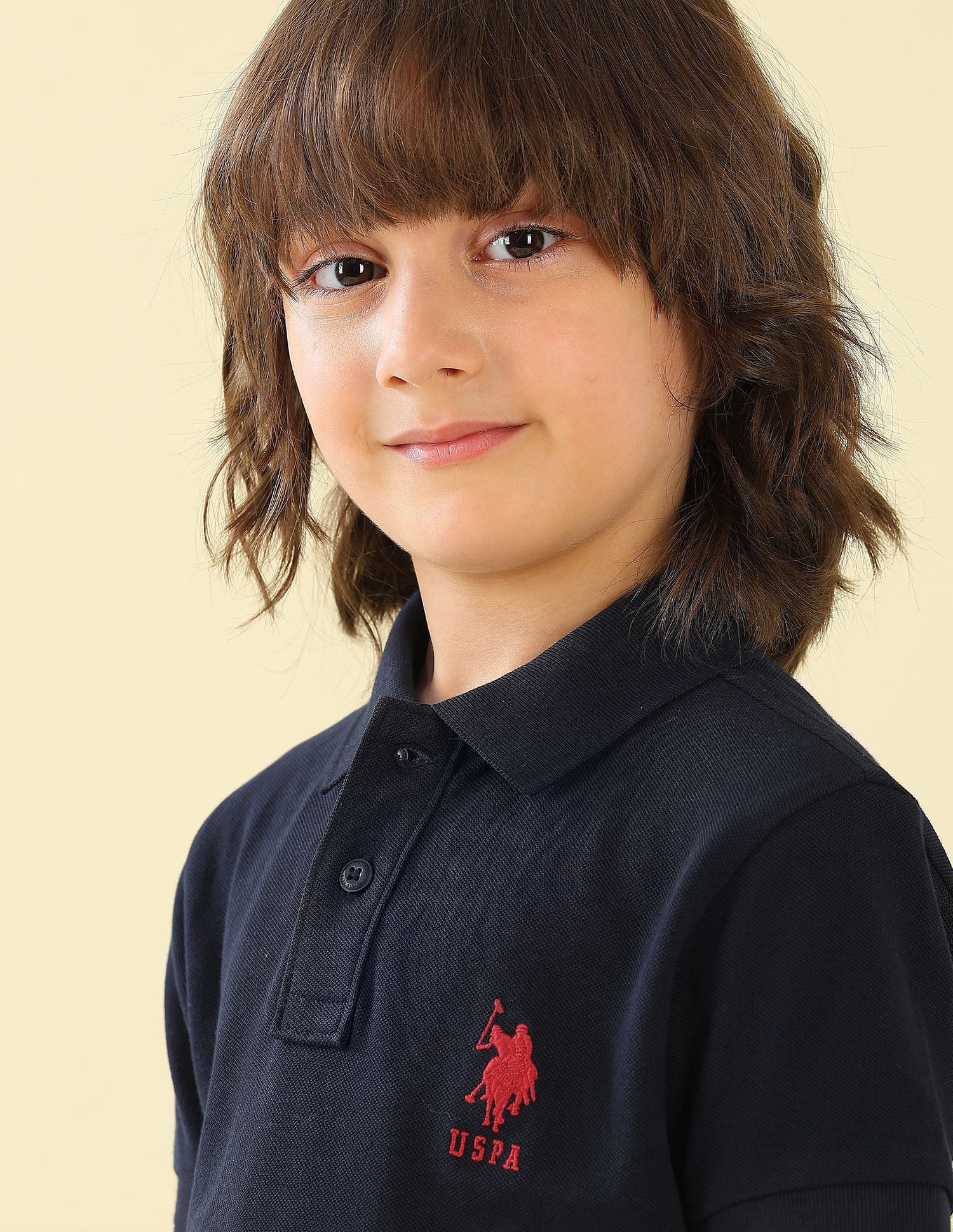 Solid Regular Fit Polo Shirt - Image 7