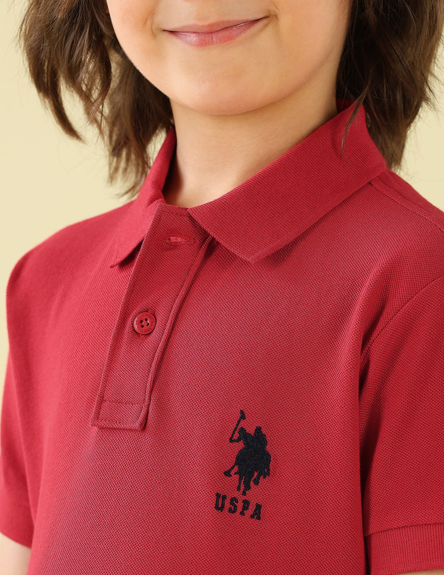 Solid Regular Fit Polo Shirt - Image 7
