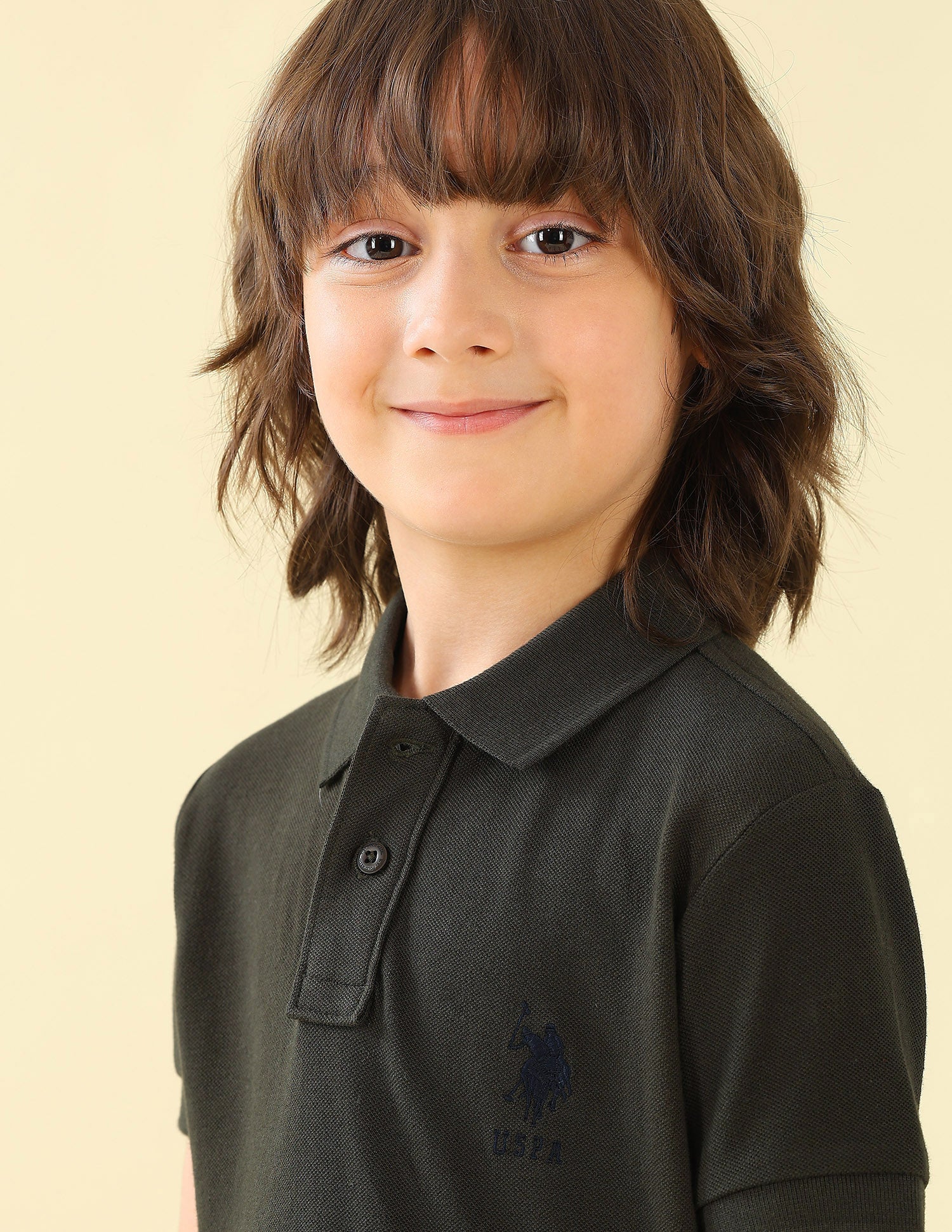 Solid Regular Fit Polo Shirt - Image 7