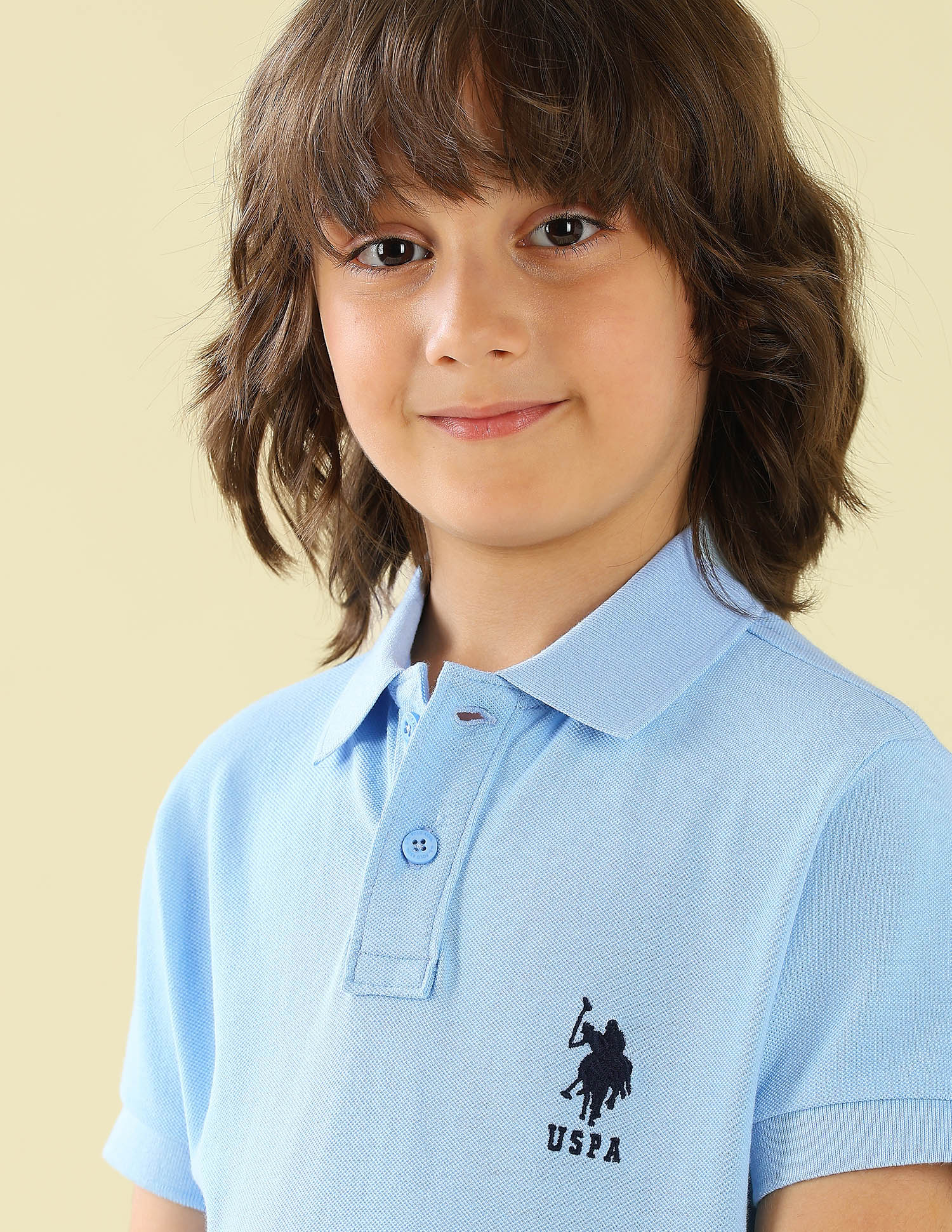 Solid Regular Fit Polo Shirt - Image 7