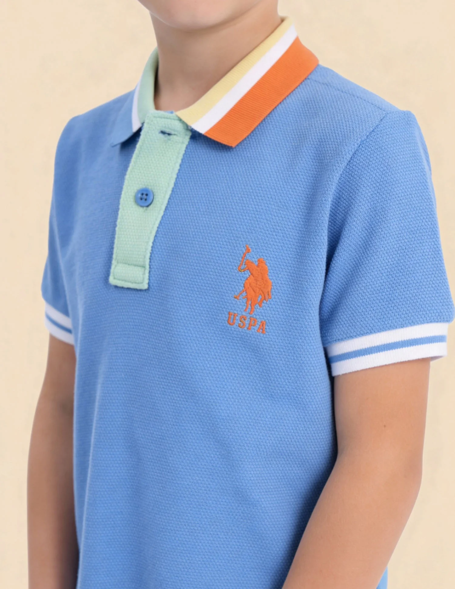 Solid Regular Fit Polo Shirt - Image 6