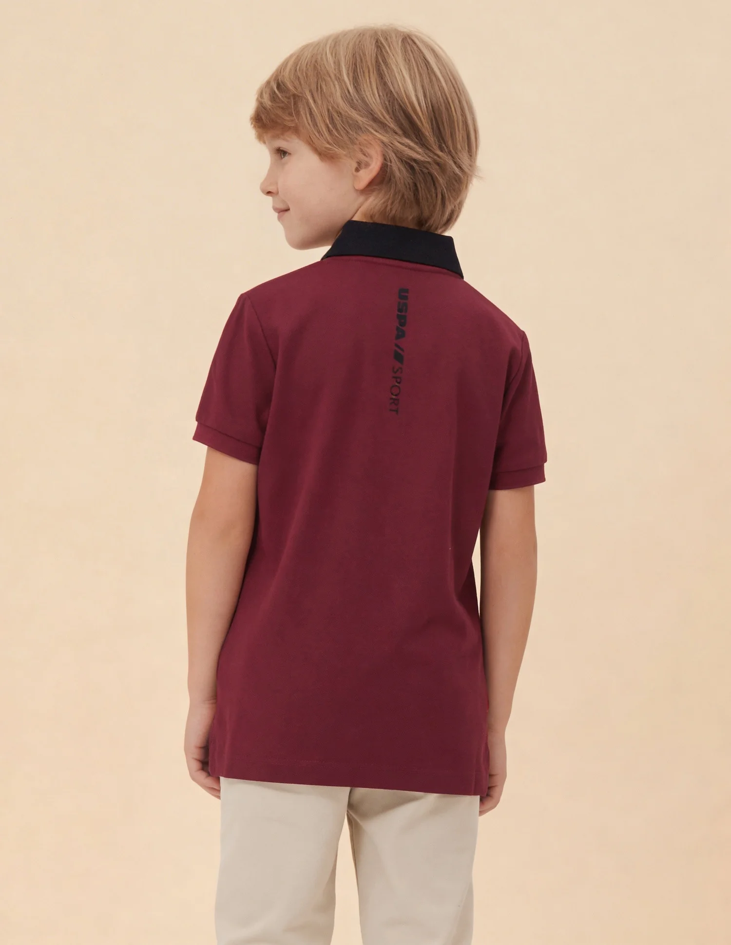 Solid Regular Fit Polo Shirt - Image 5