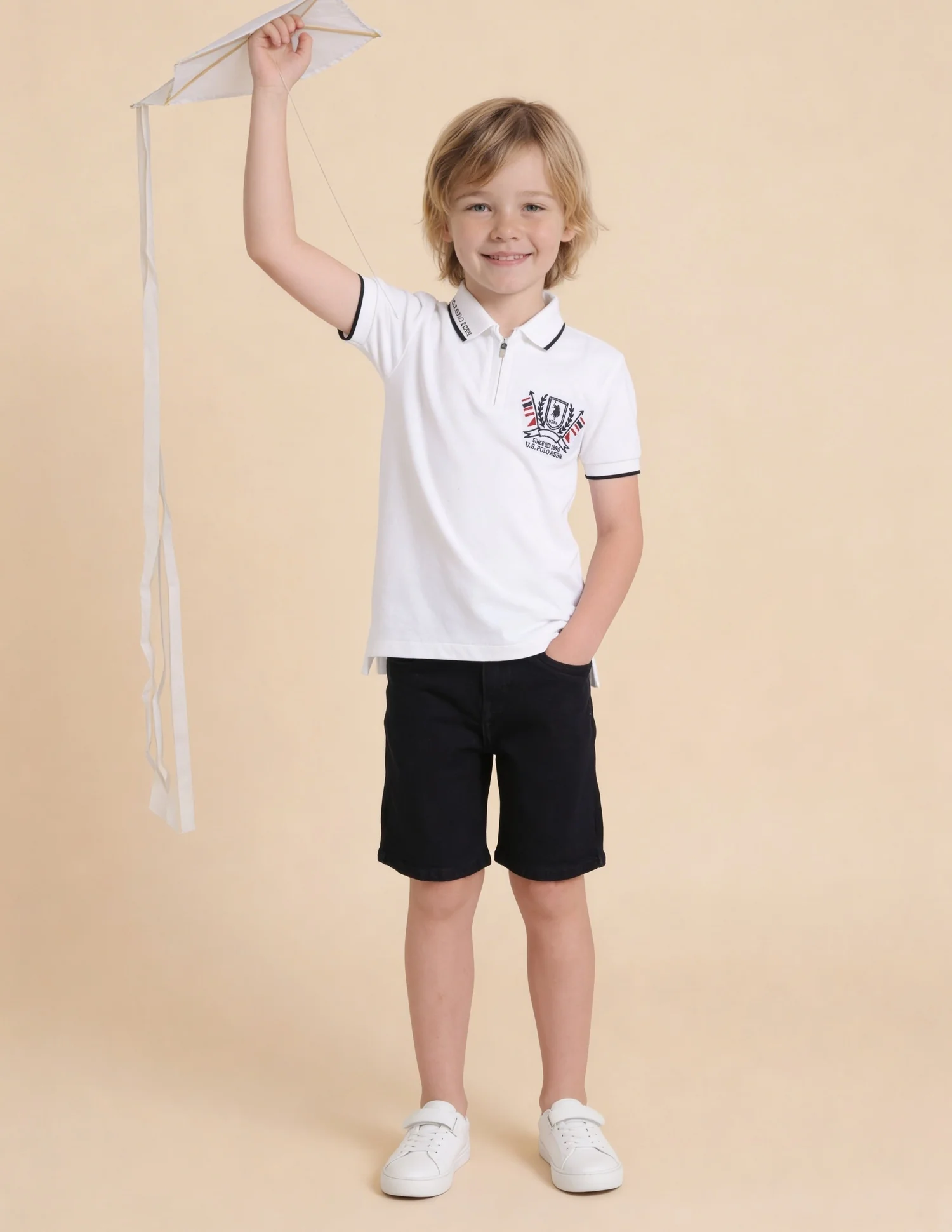 Solid Regular Fit Polo Shirt