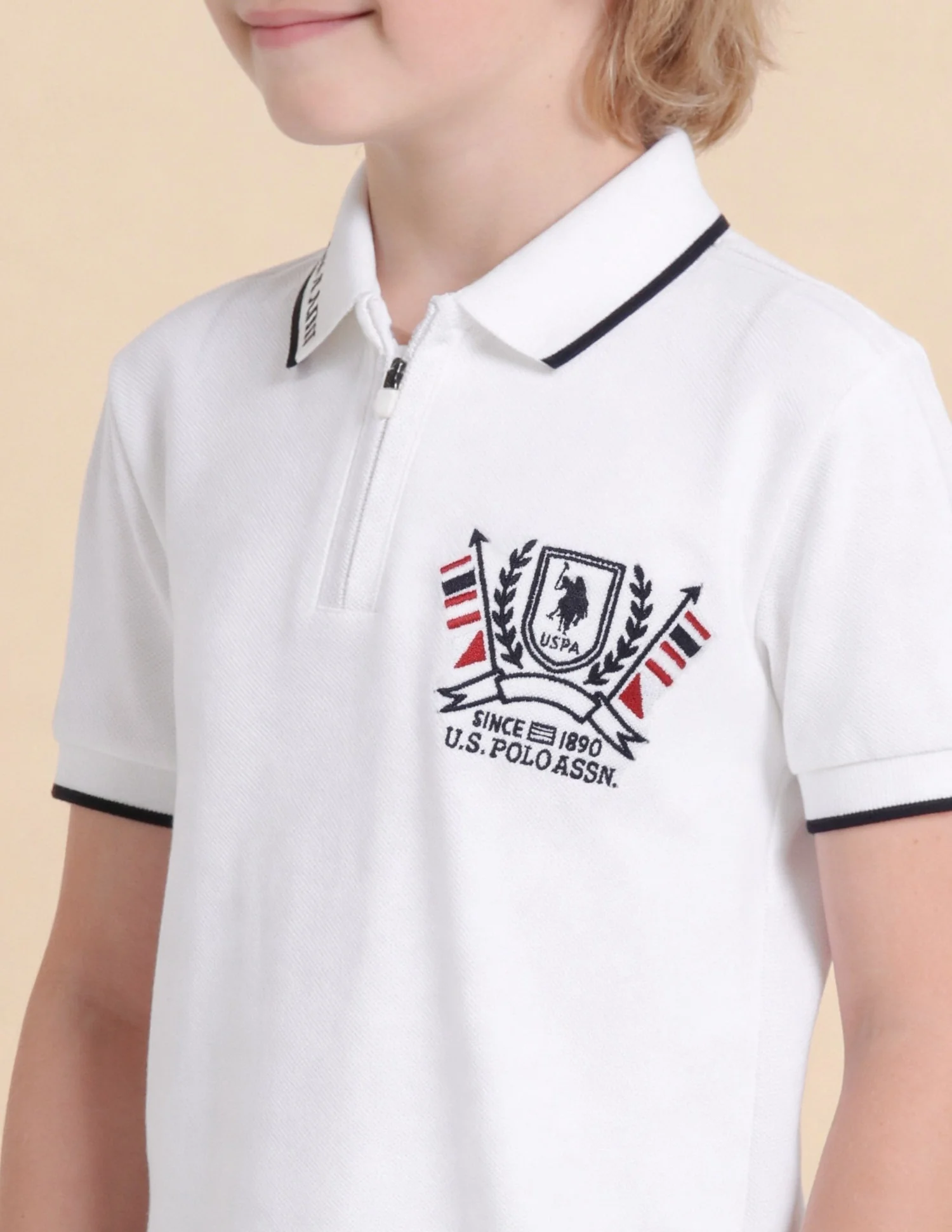 Solid Regular Fit Polo Shirt - Image 6