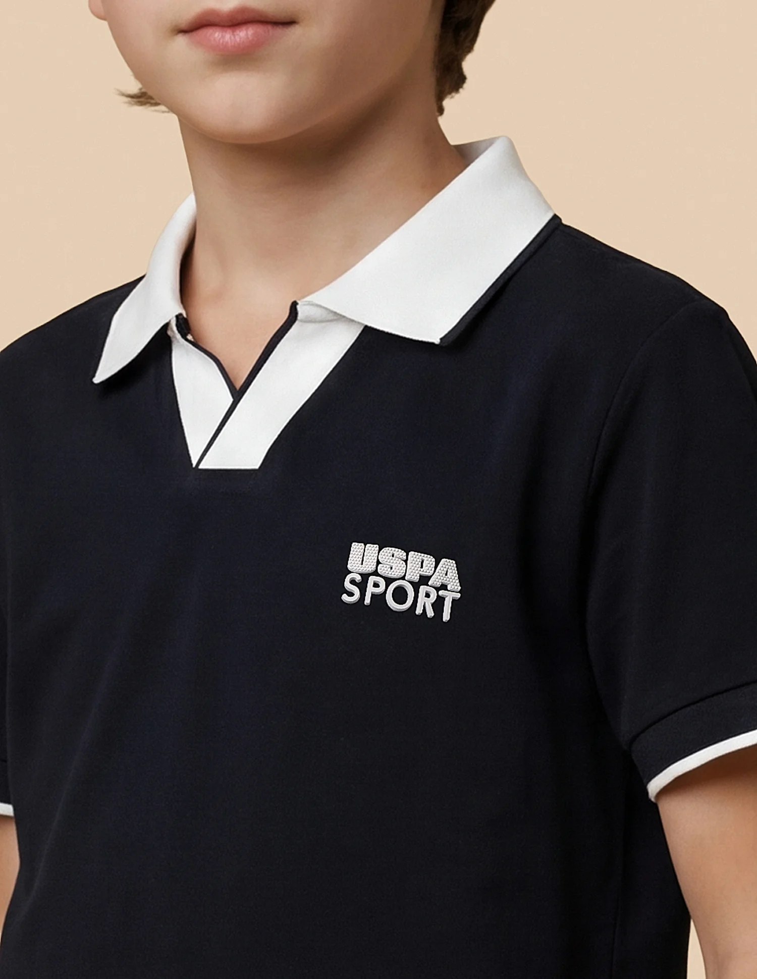 Solid Regular Fit Polo Shirt - Image 6