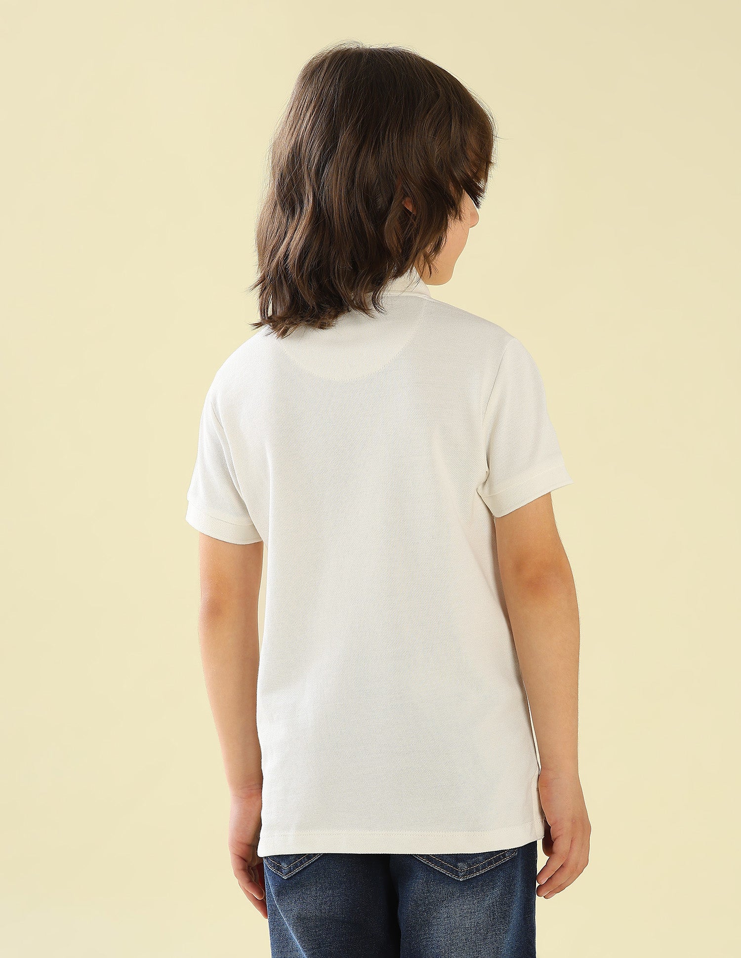 Solid Regular Fit Polo Shirt - Image 5