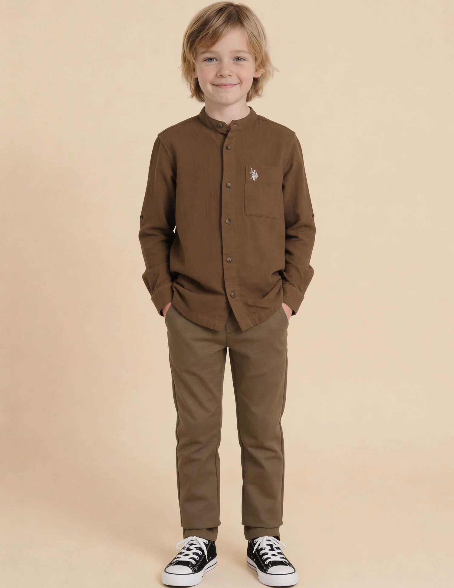 Solid Regular Fit Shirt - Image 3