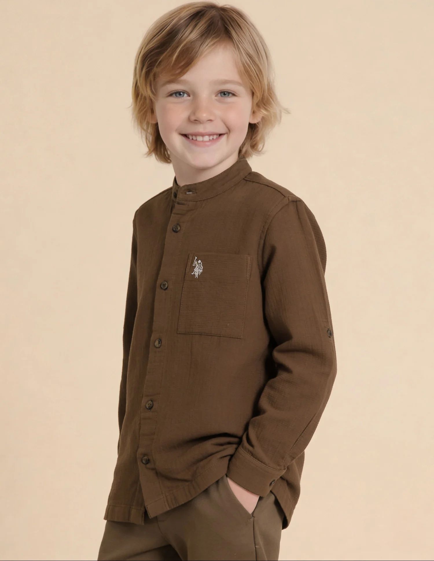 Solid Regular Fit Shirt - Image 4