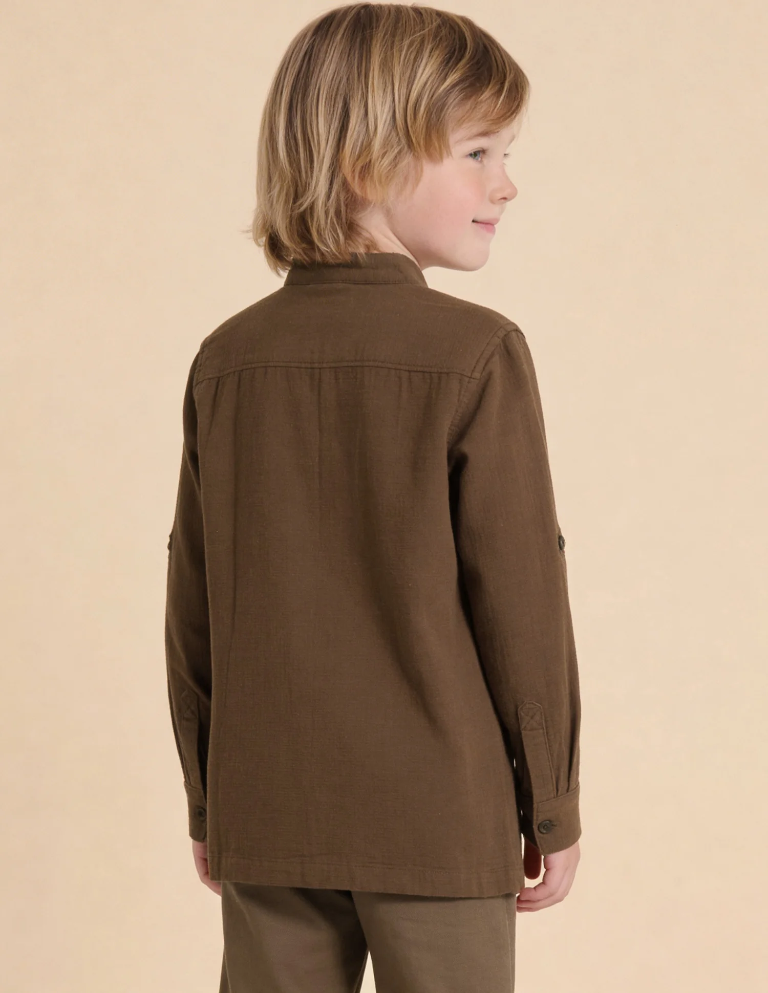 Solid Regular Fit Shirt - Image 5
