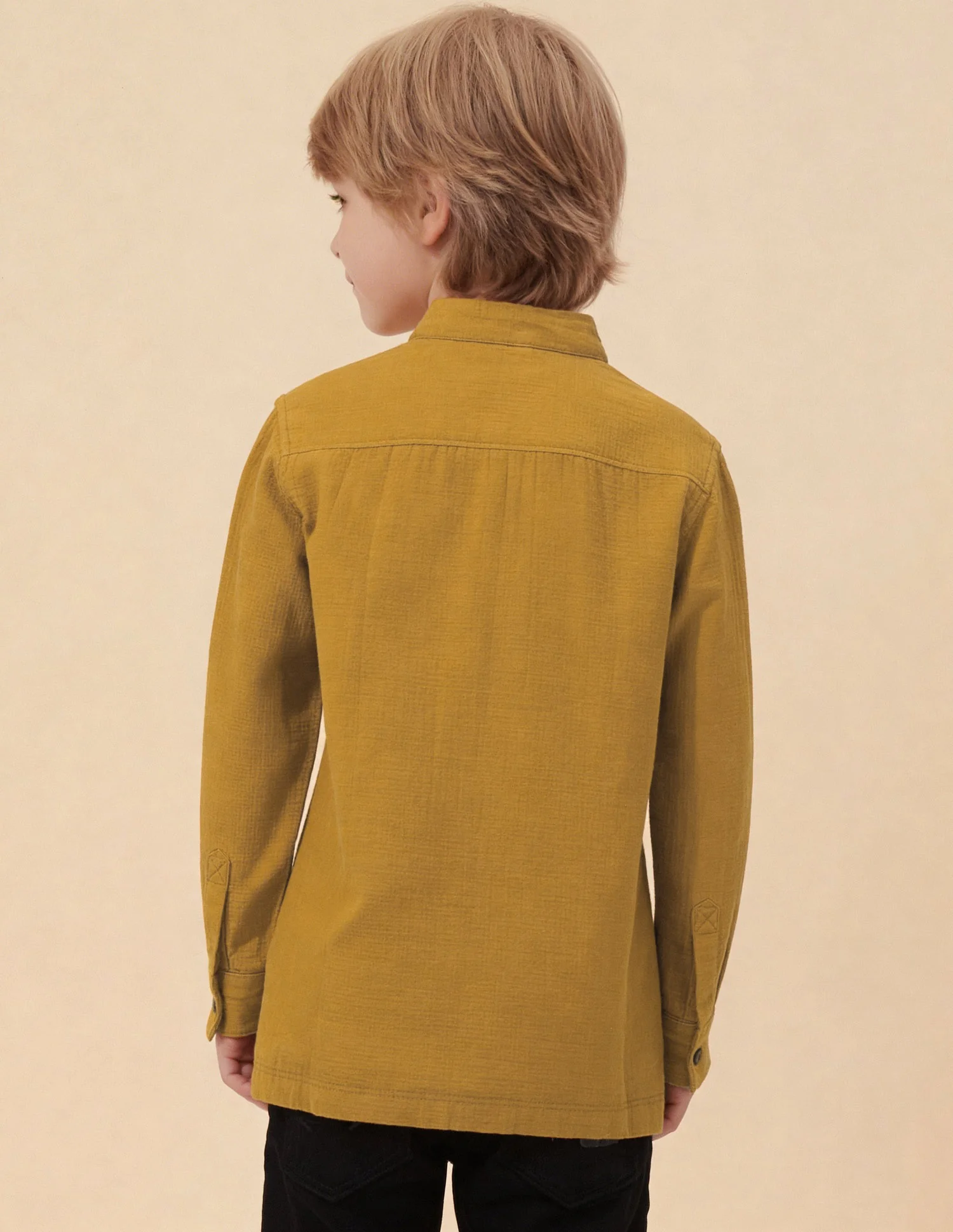 Solid Regular Fit Shirt - Image 5