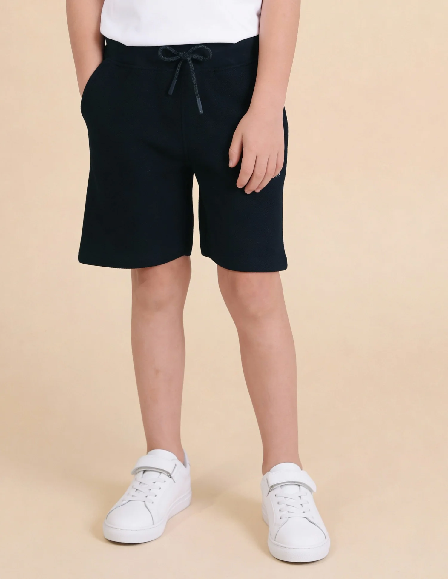 Solid Regular Fit Shorts - Image 3