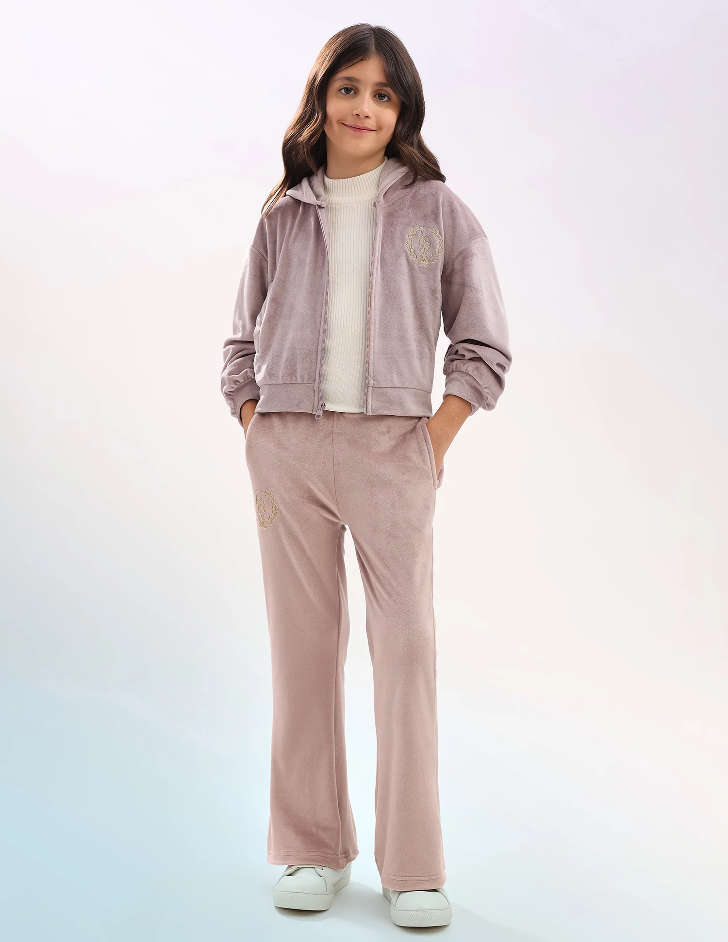 Solid Regular Fit Sweatshirt - Image 3