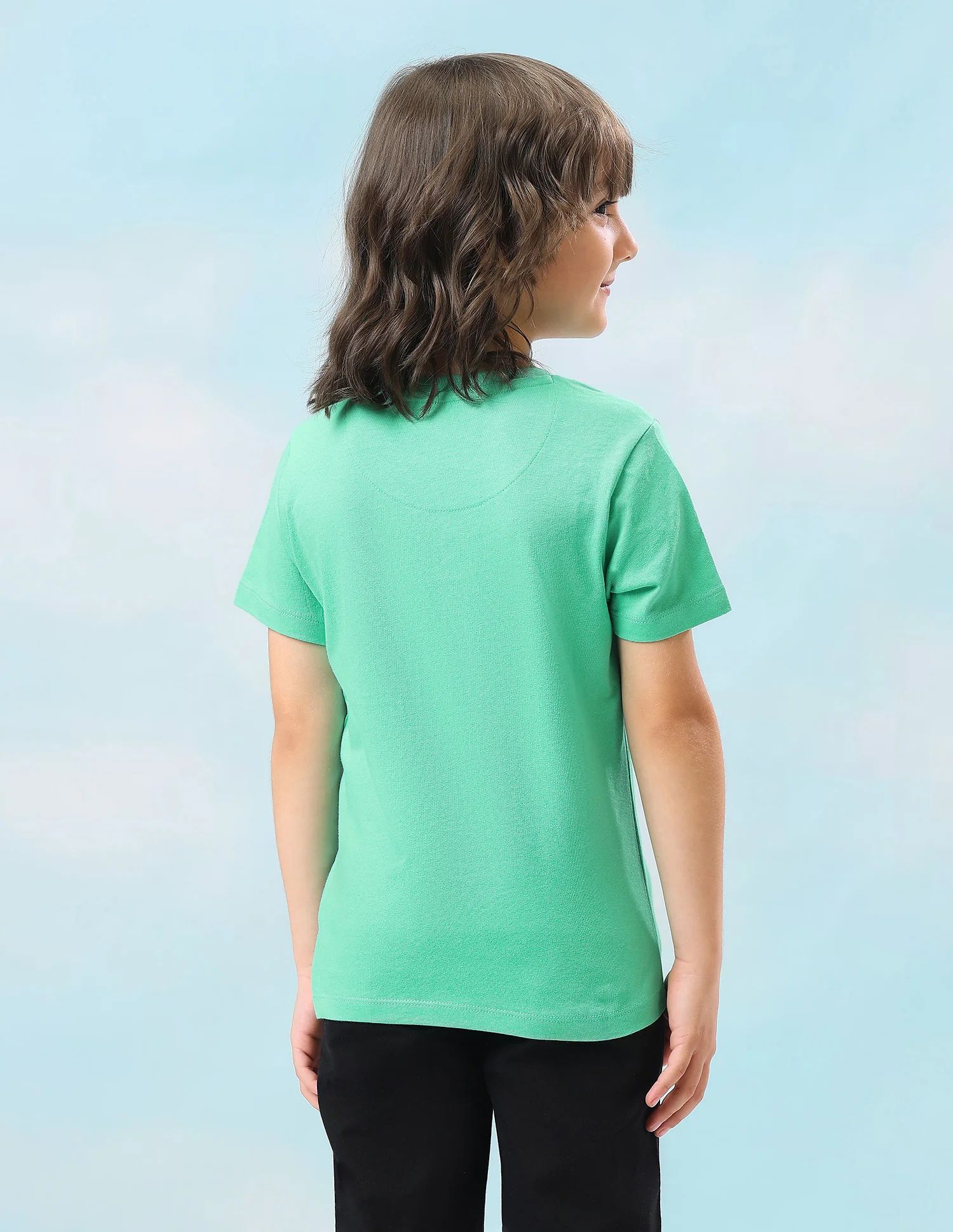 Solid Regular Fit T-Shirt - Image 5