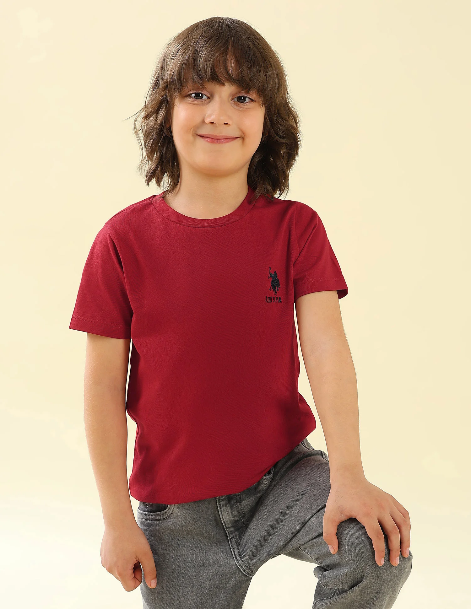 Solid Regular Fit T-Shirt