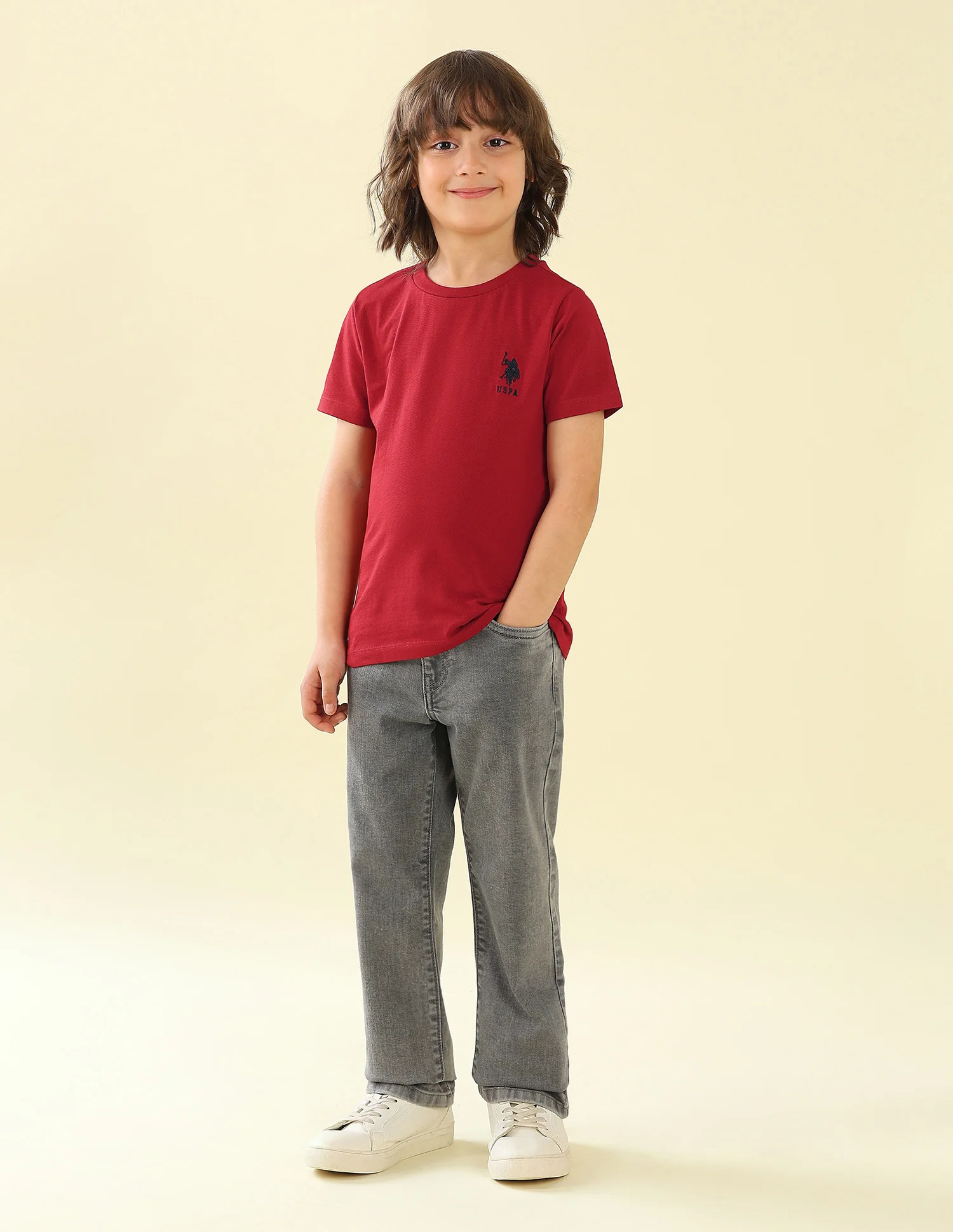 Solid Regular Fit T-Shirt - Image 3