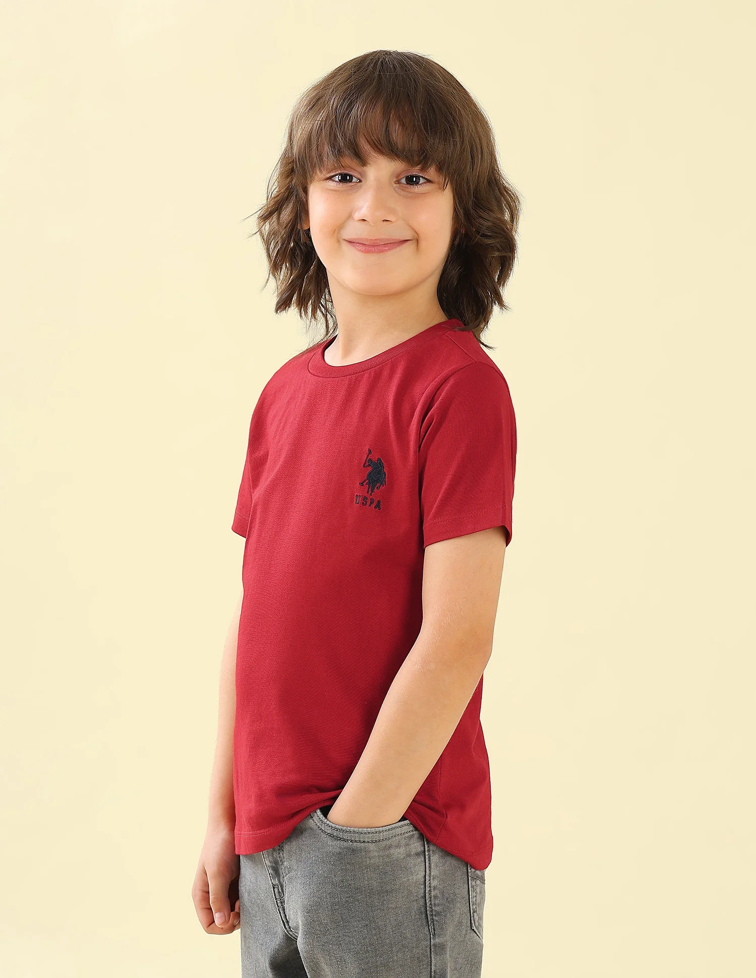 Solid Regular Fit T-Shirt - Image 4