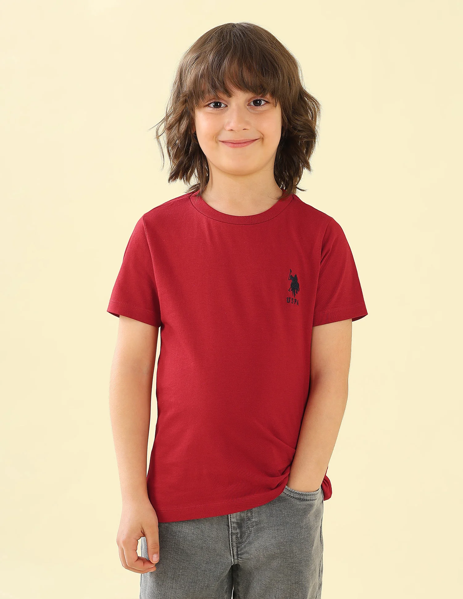 Solid Regular Fit T-Shirt - Image 6