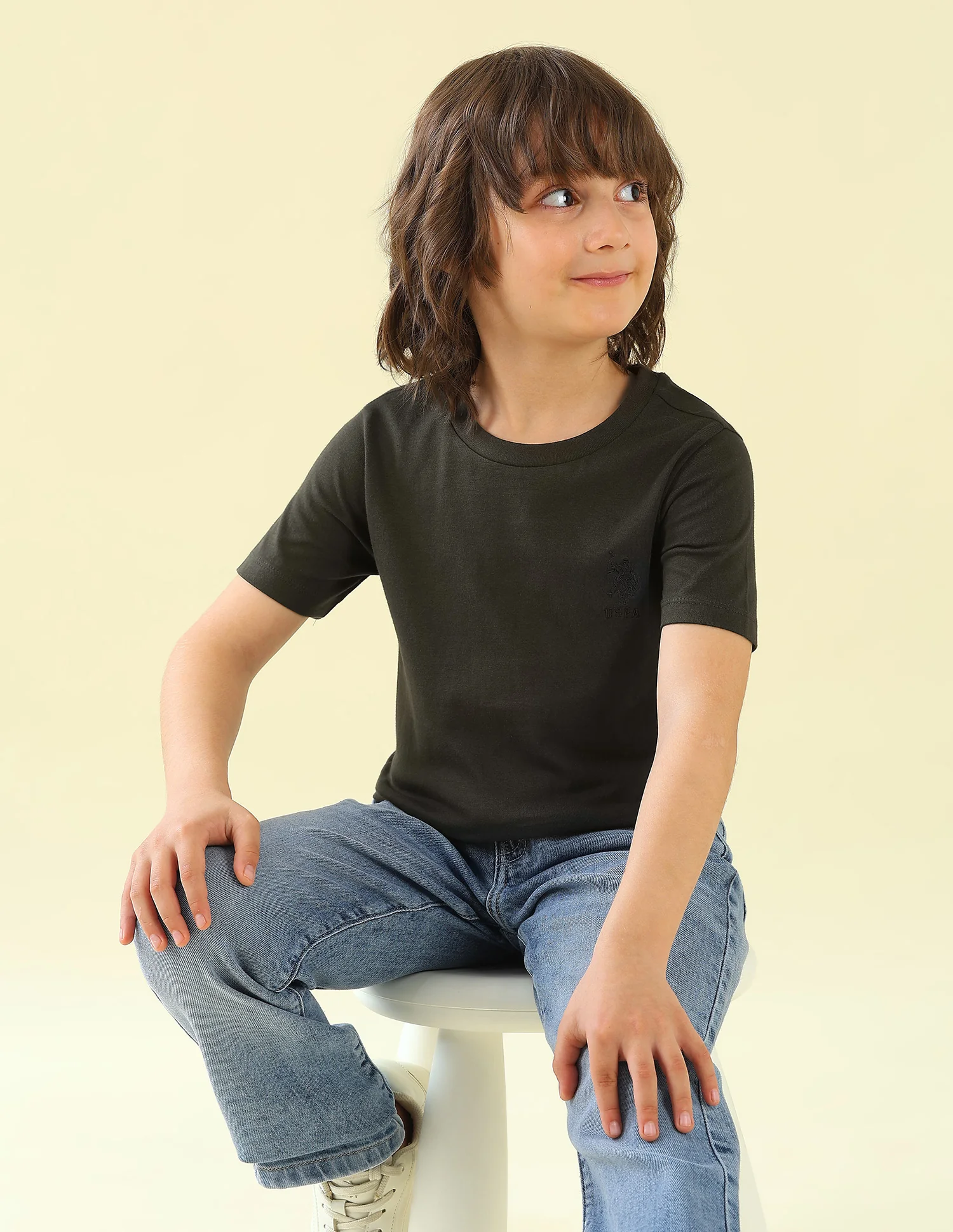 Solid Regular Fit T-Shirt