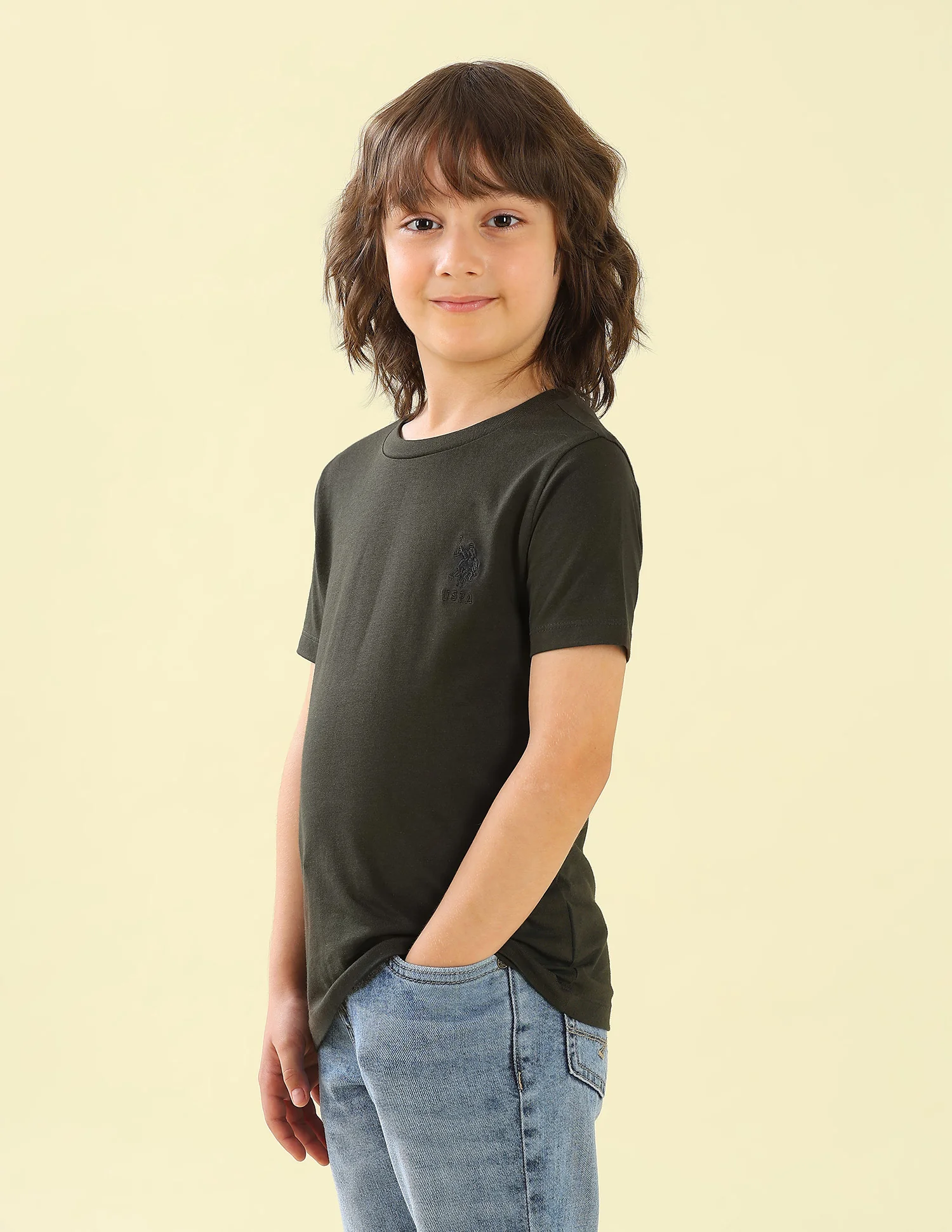 Solid Regular Fit T-Shirt - Image 4