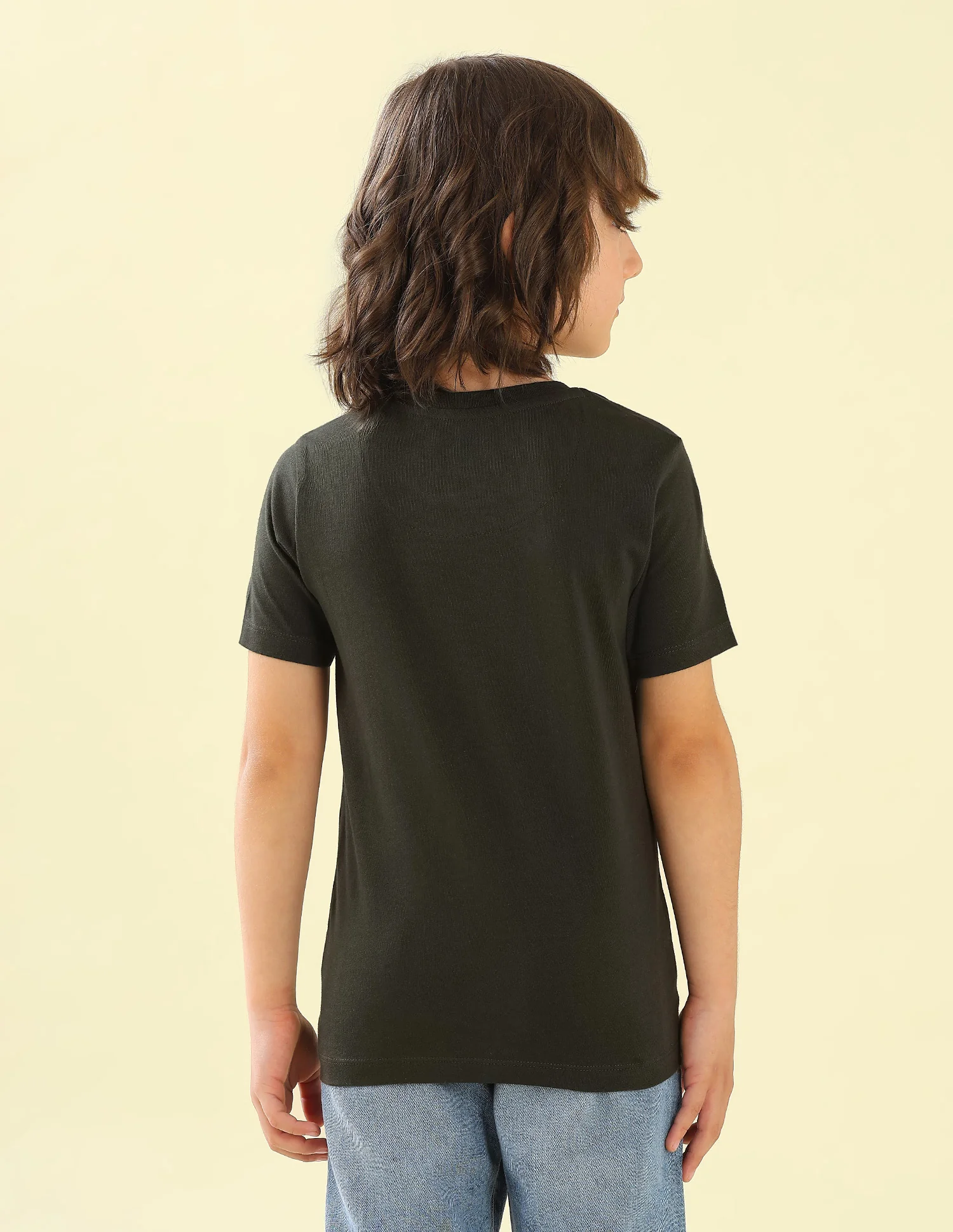 Solid Regular Fit T-Shirt - Image 5