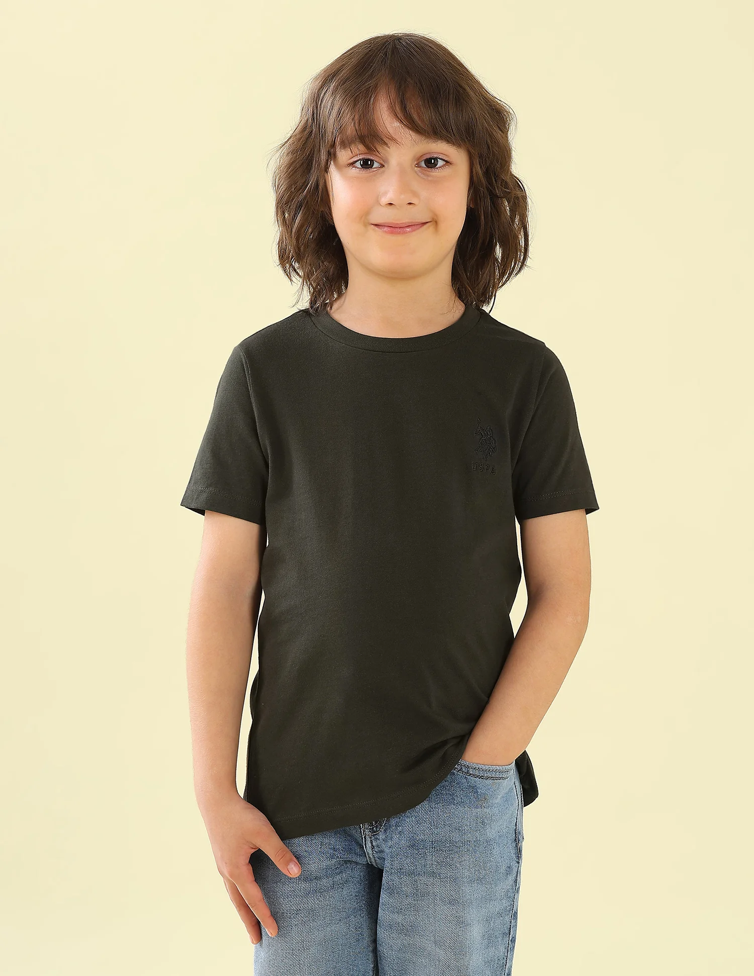 Solid Regular Fit T-Shirt - Image 6