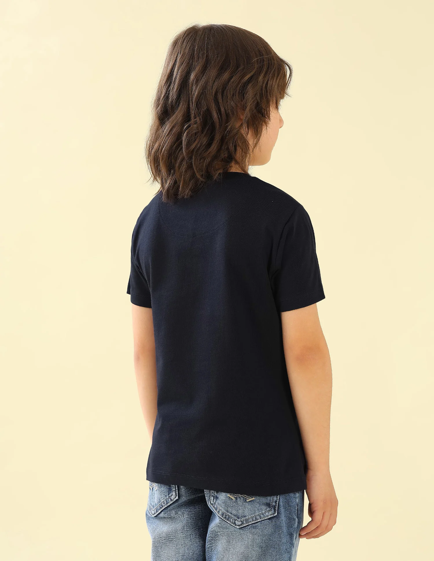 Solid Regular Fit T-Shirt - Image 5