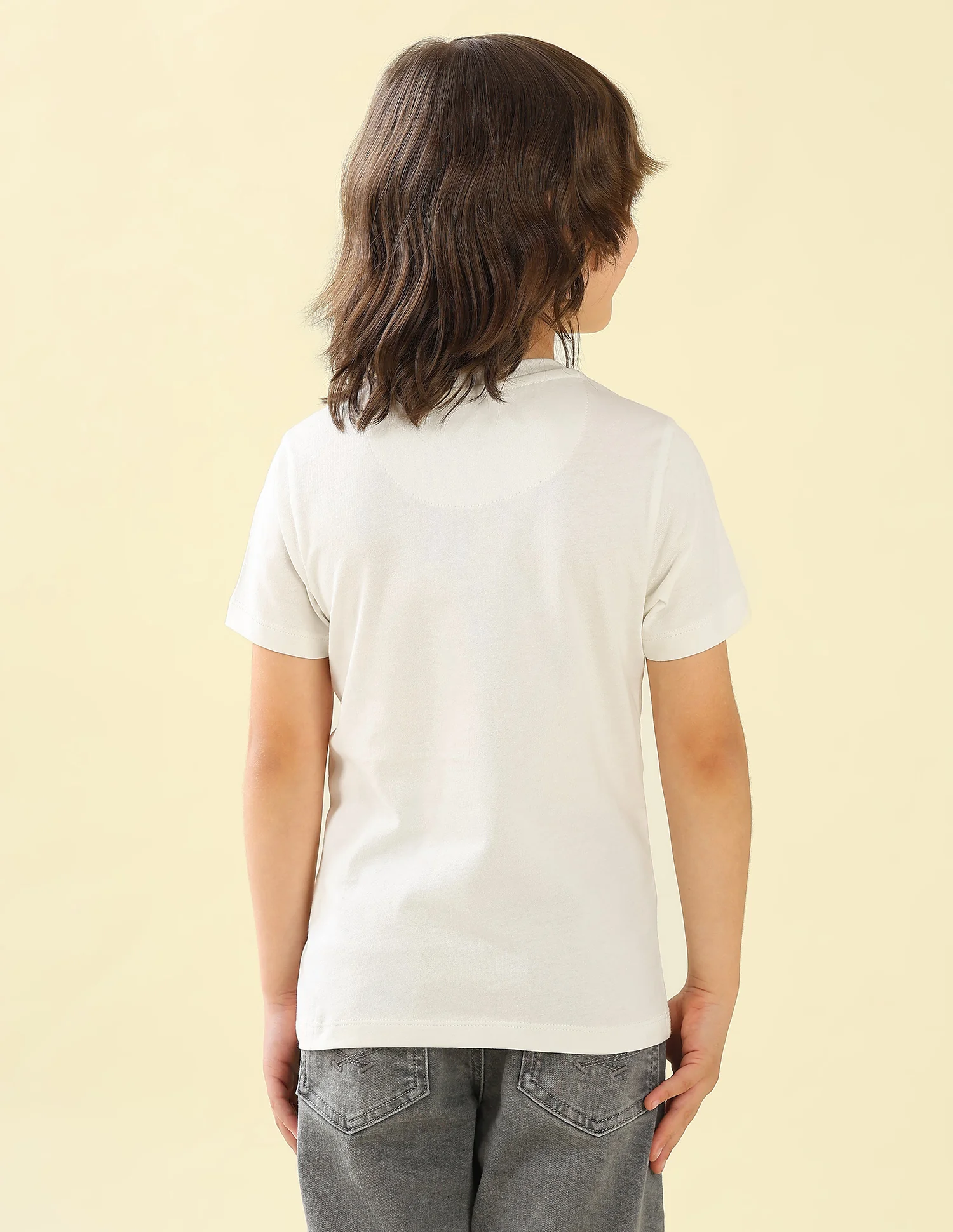Solid Regular Fit T-Shirt - Image 5