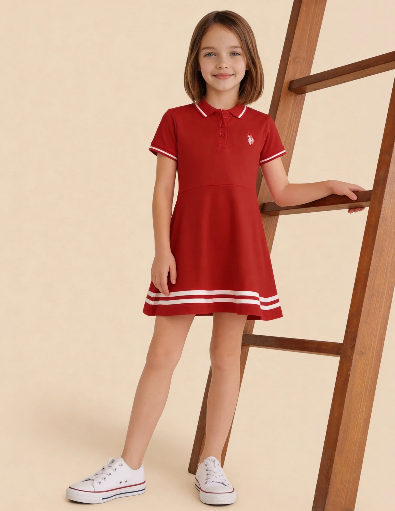 Solid Skater Fit Knit Dress