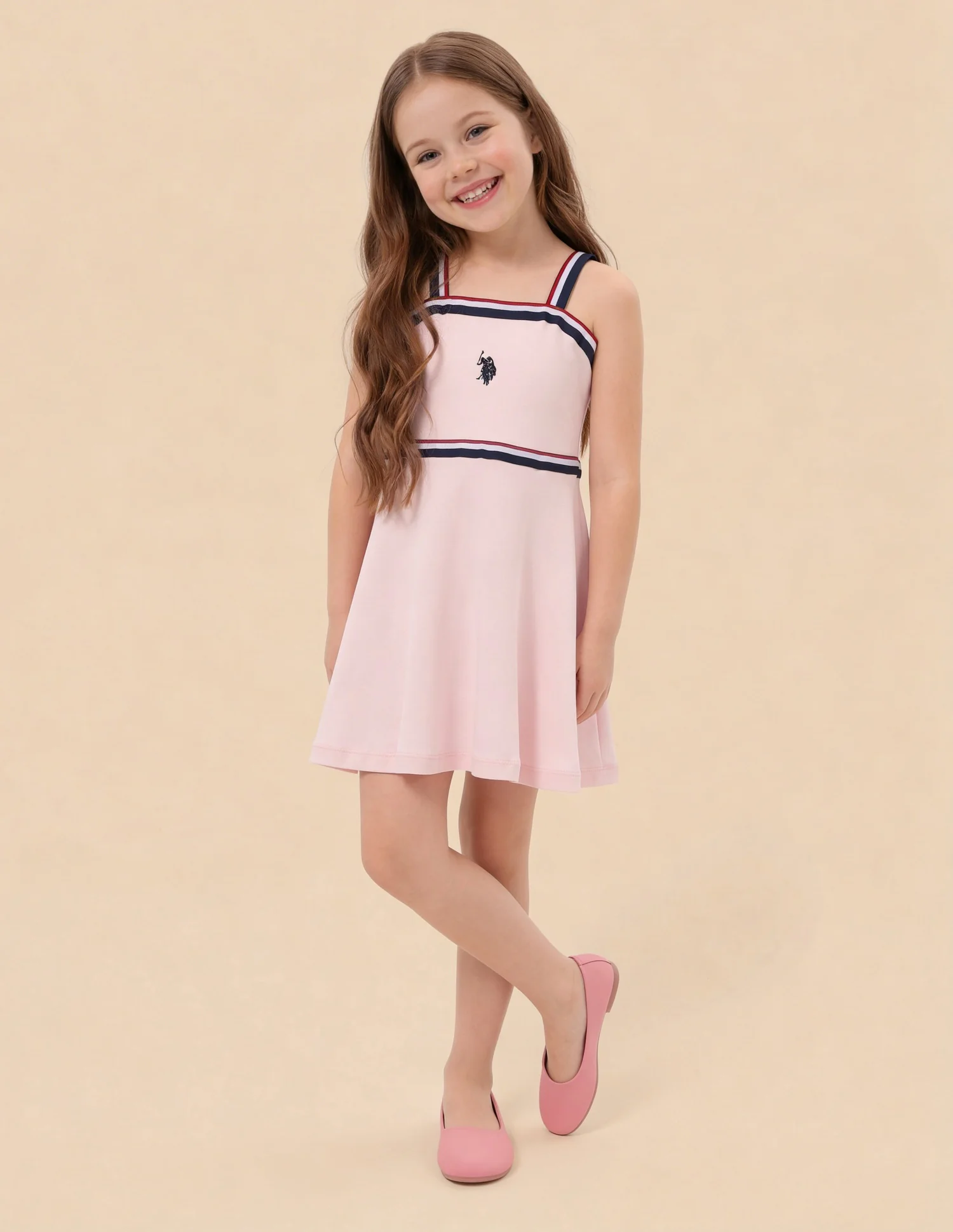 Solid Skater Fit Knit Dress - Image 3