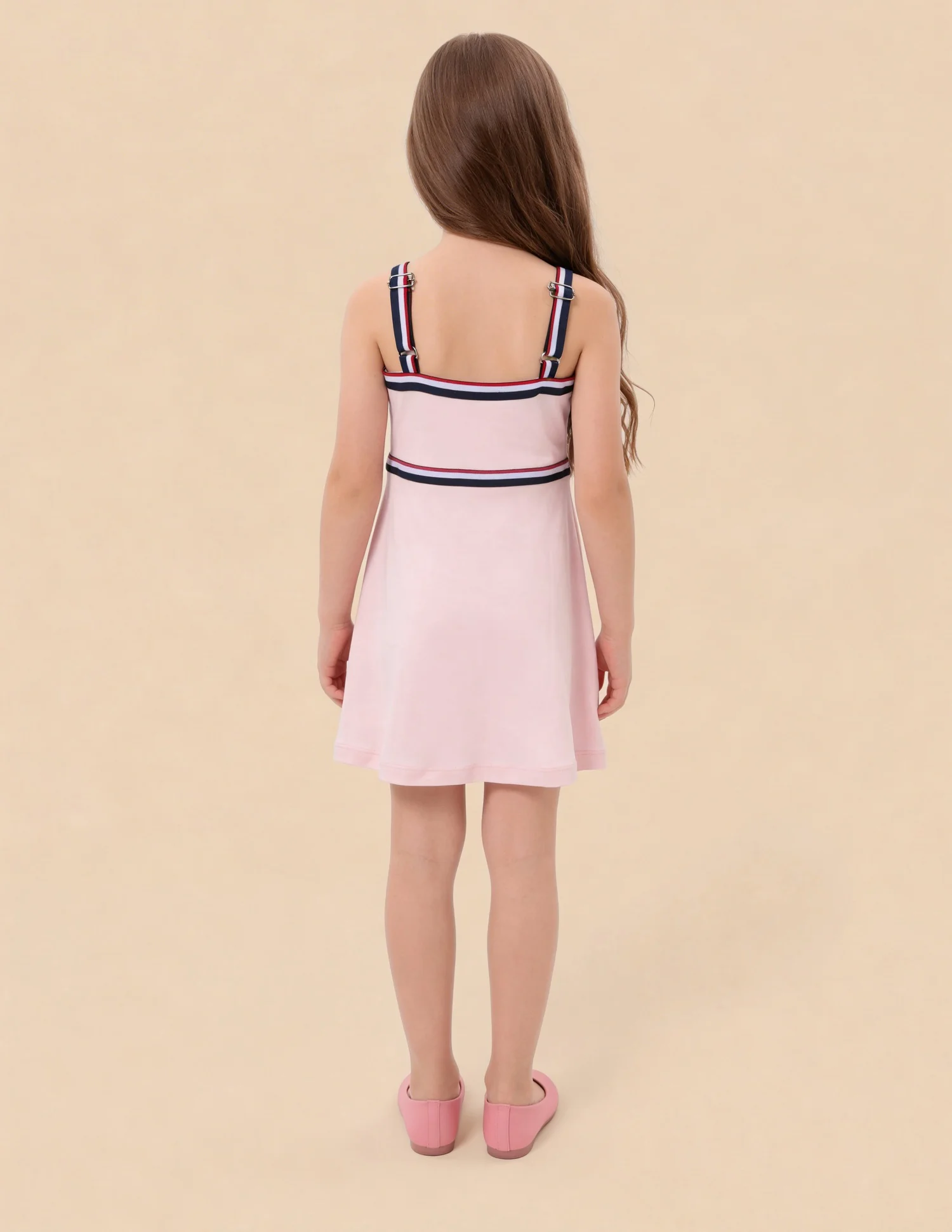 Solid Skater Fit Knit Dress - Image 4