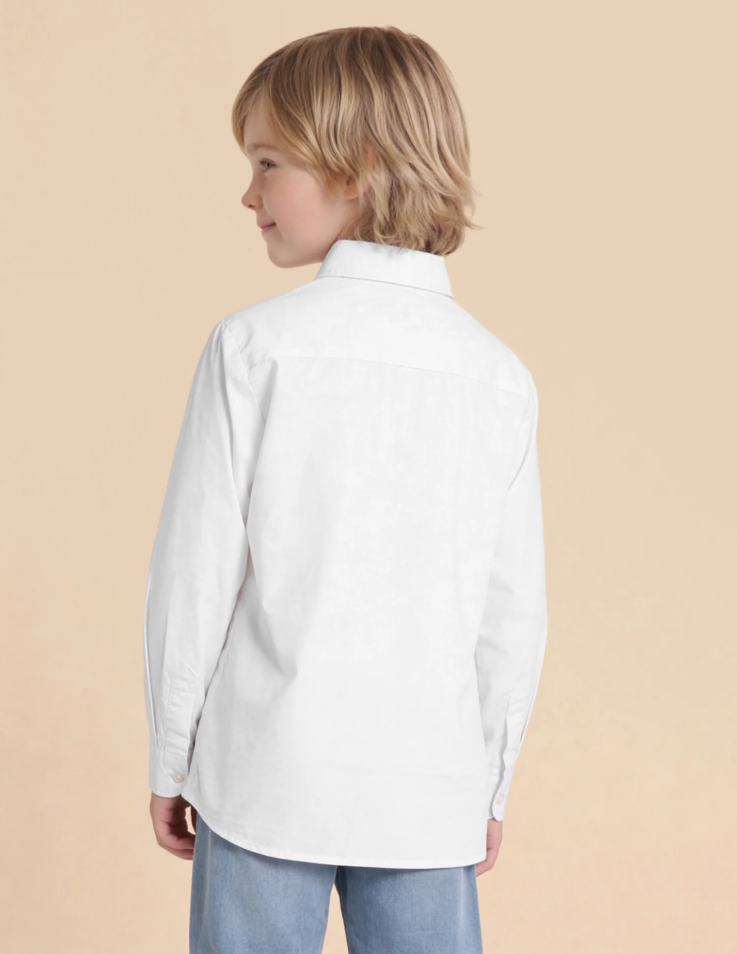 Solid Stripe Detail Regular Fit Shirt - Image 5
