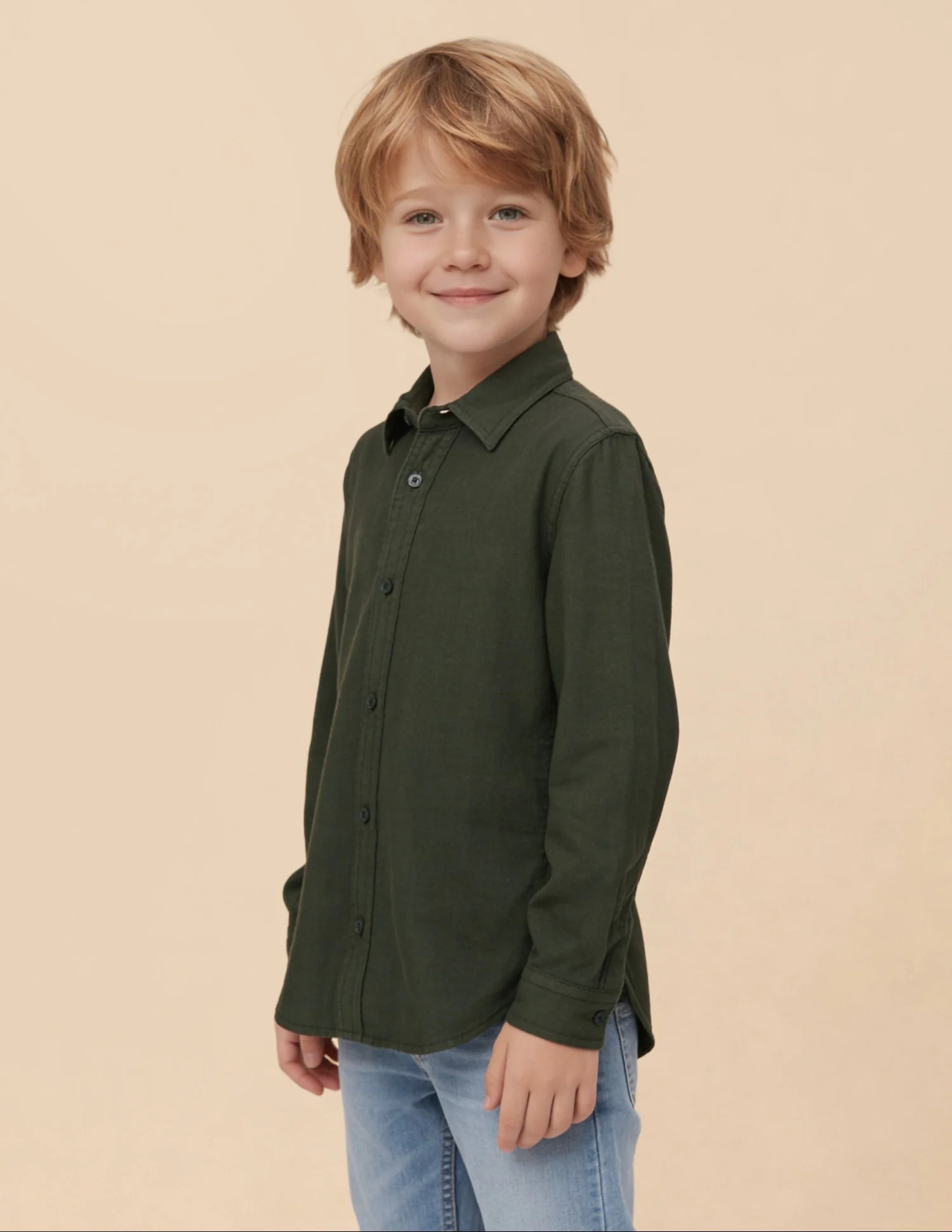 Solid Twill Shirt - Image 4